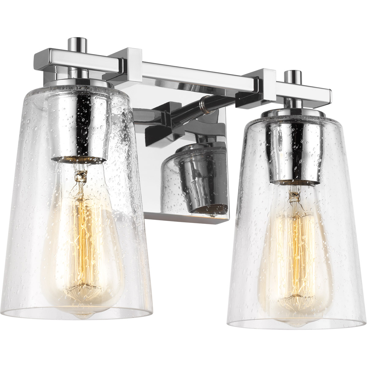 Visual Comfort Studio Collection VS24302CH Sean Lavin Mercer 2 Light 12.5 inch Chrome Vanity Light Wall Light