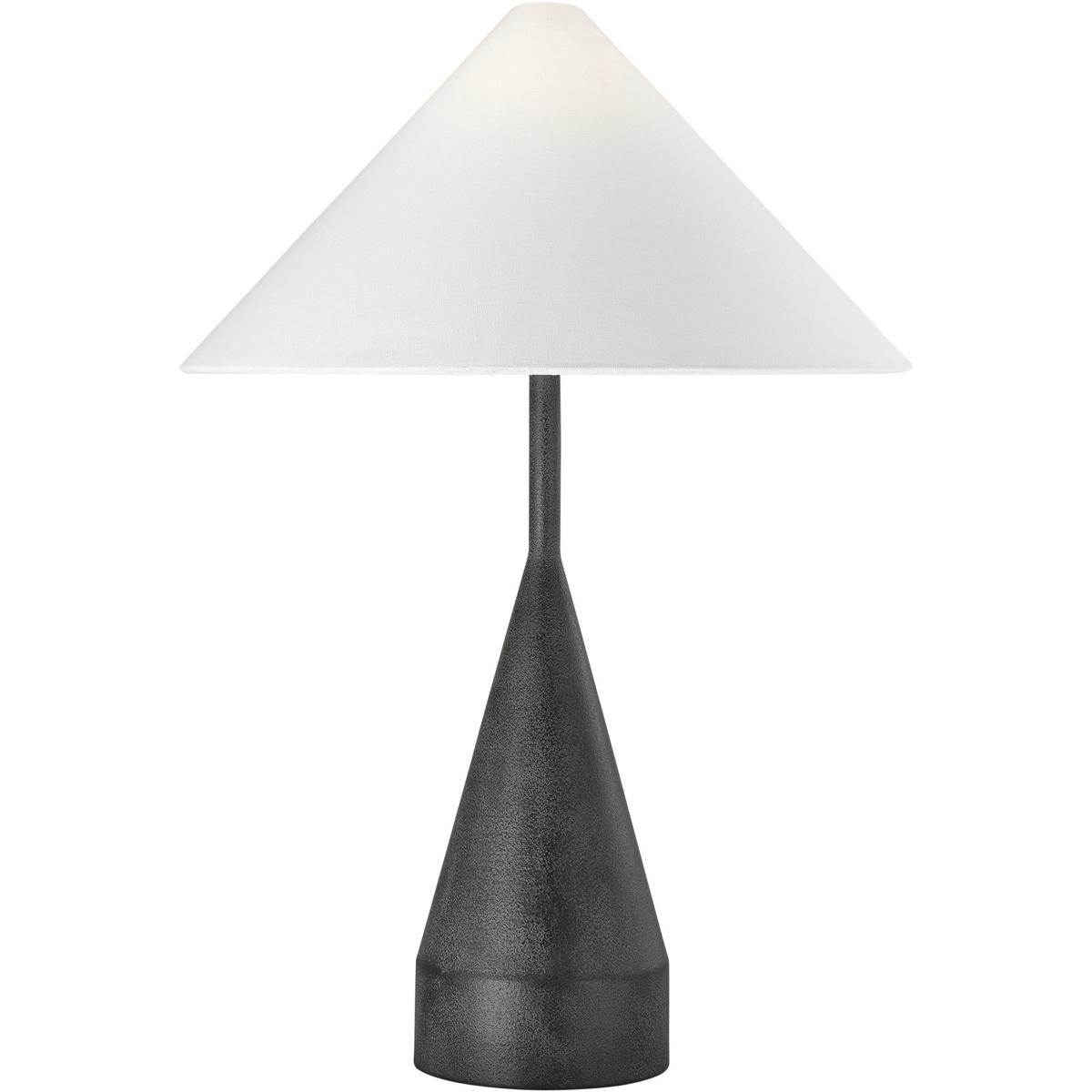 Visual Comfort Studio Collection KT1401BLP Kelly by Kelly Wearstler Brachion 24.38 inch 60 watt Black Pearl Table Lamp Portable Light