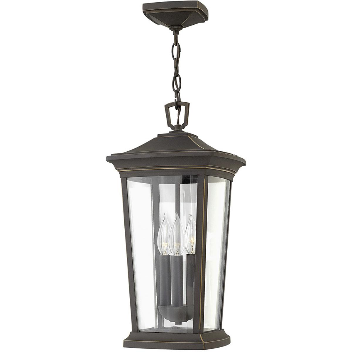Hinkley 2362OZ-LL Bromley LED 10 inch Oil Rubbed Bronze Outdoor Hanging Lantern