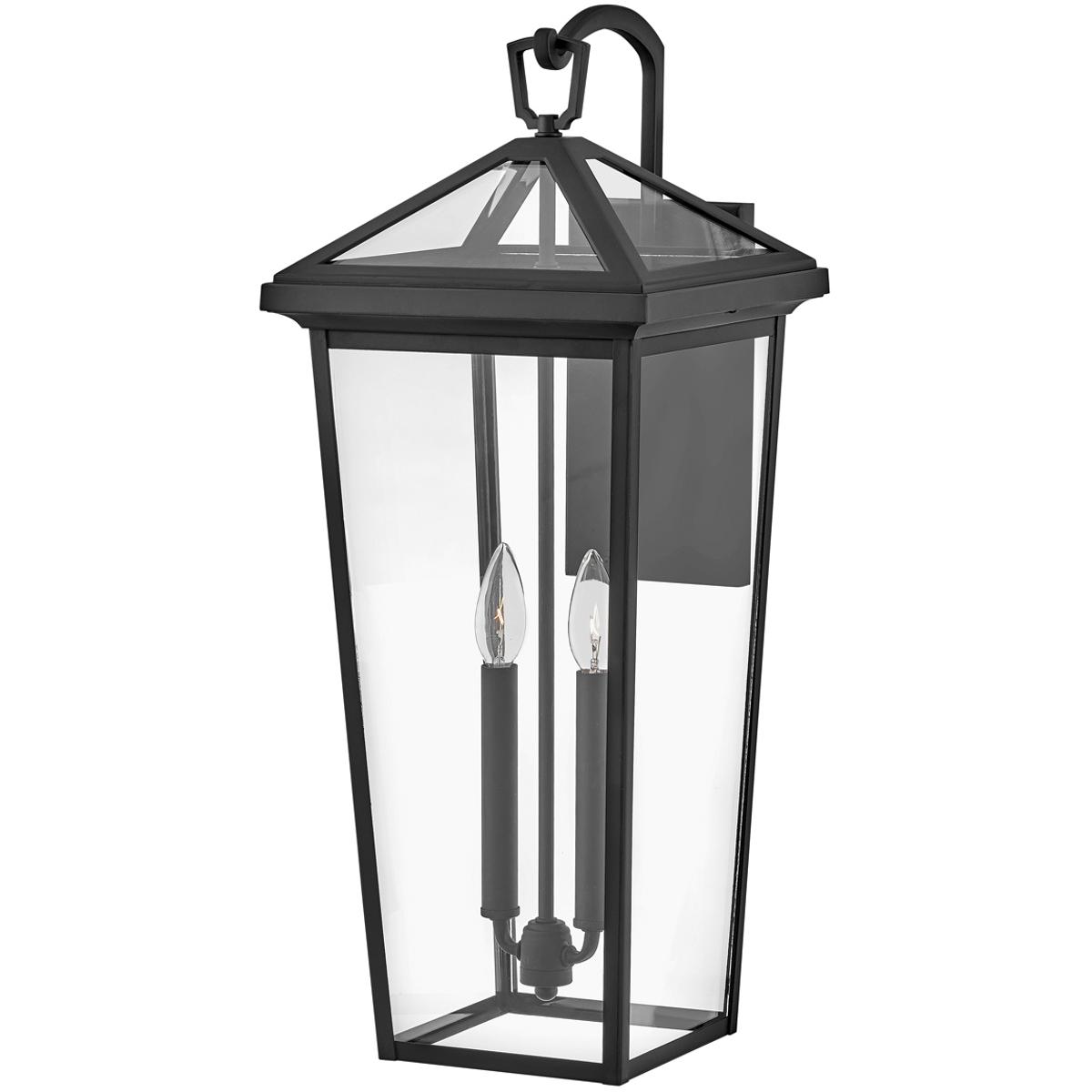 Hinkley 25658MB-LL Estate Series Alford Place LED 26 inch Museum Black Outdoor Wall Mount Lantern