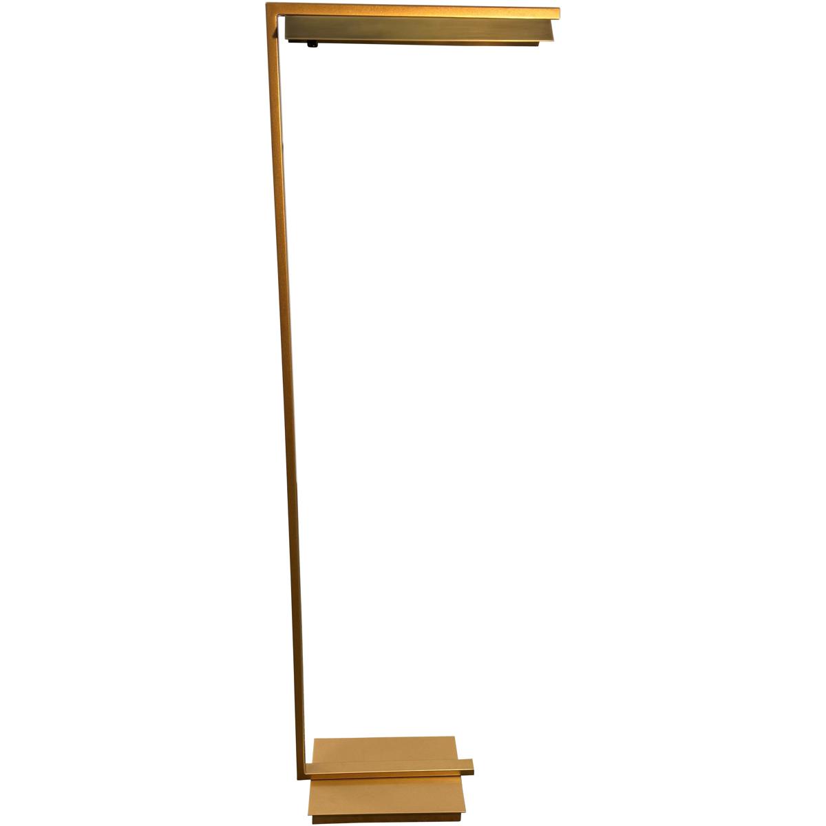 House of Troy JLED500-HG Jay 52 inch 4.50 watt Heritage Gold Floor Lamp Portable Light