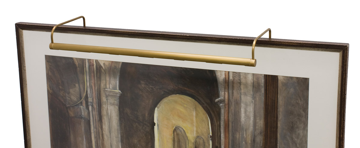 House of Troy SL16-76 Slim-line 45 watt 16 inch Weathered Brass Picture Light Wall Light