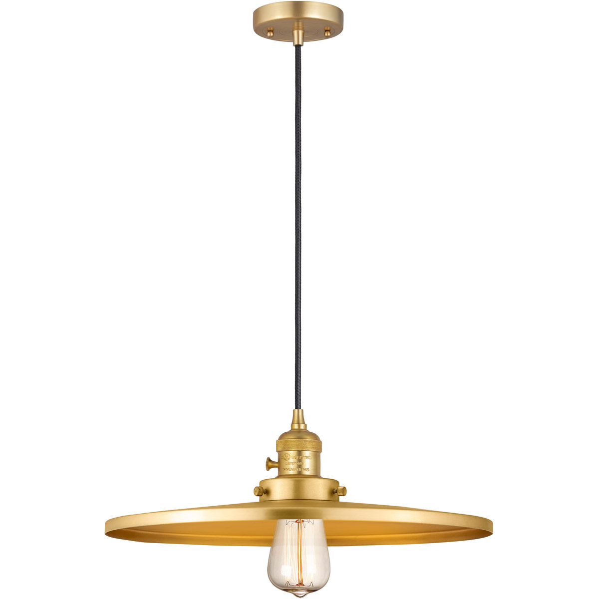 Innovations Lighting 201CSW-AB-MFR-AB-16-LED Franklin Restoration Appalachian LED 16 inch Antique Brass Mini Pendant Ceiling Light