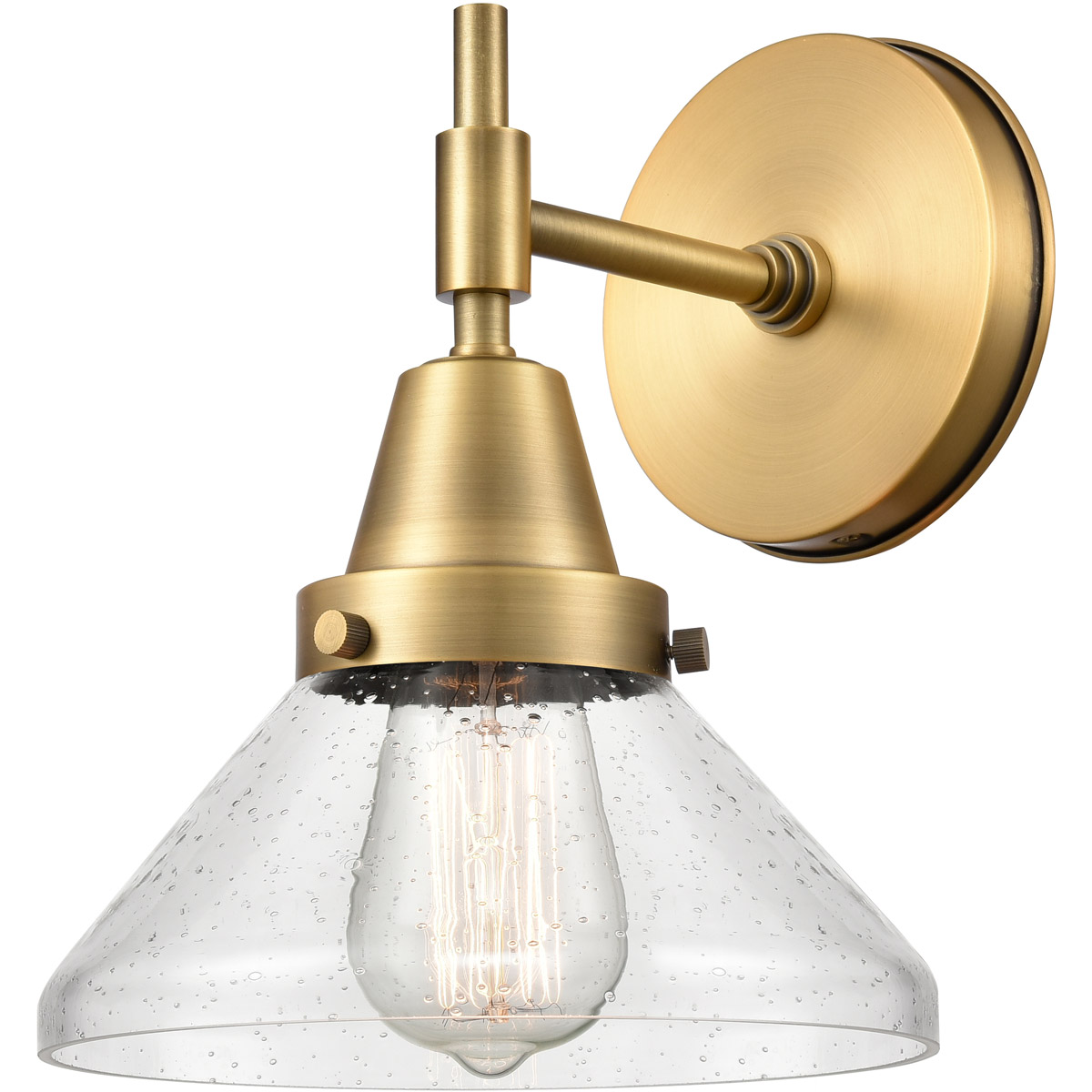Innovations Lighting 447-1W-AB-G4471 Caden 1 Light 8 inch Antique Brass Sconce Wall Light