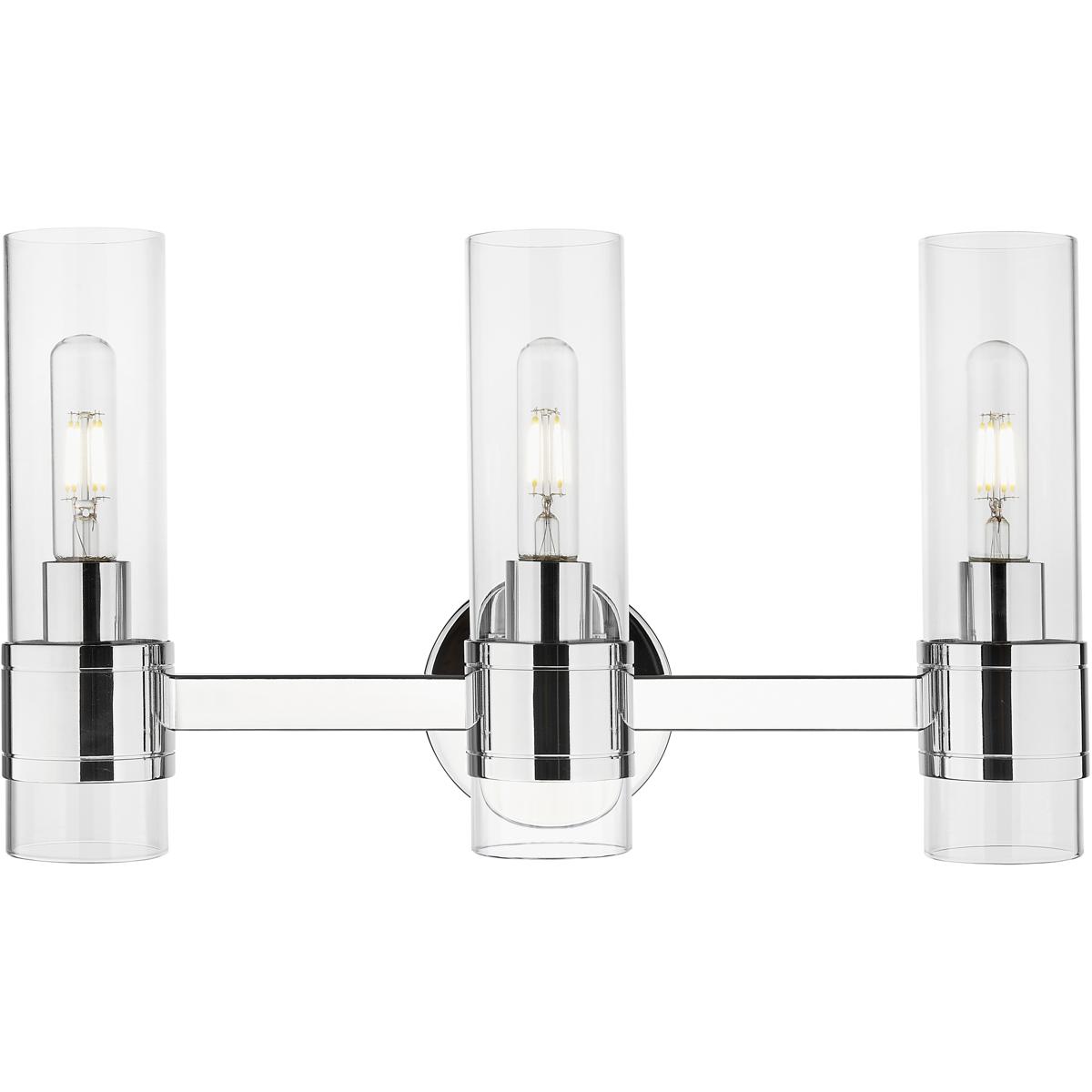 Innovations Lighting 467-3W-PC-G467-CL Downtown Urban Arden 3 Light 19 inch Polished Chrome Bath Vanity Light Wall Light