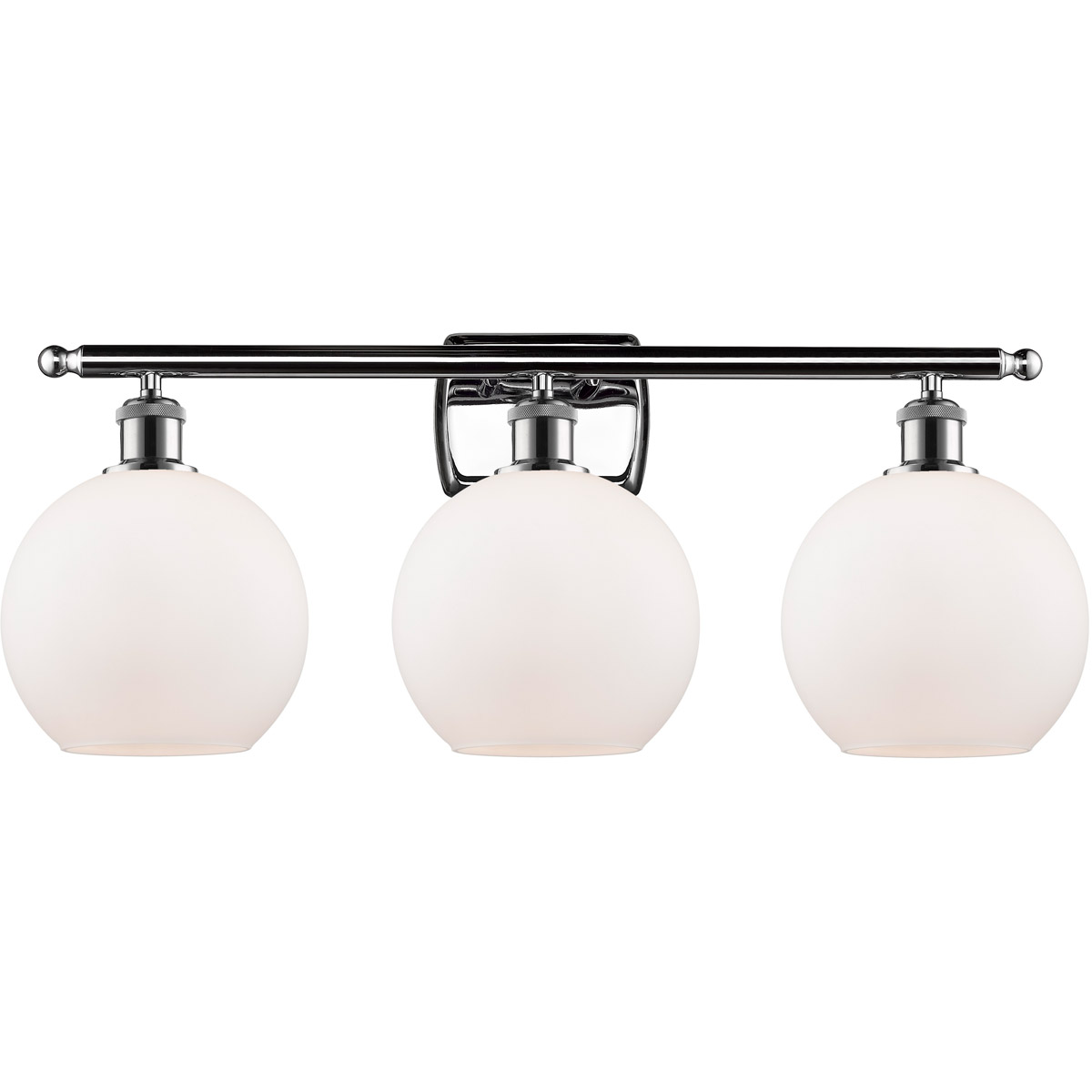 Innovations Lighting 516-3W-PC-G121-8 Ballston Athens 3 Light 26 inch Polished Chrome Bath Vanity Light Wall Light