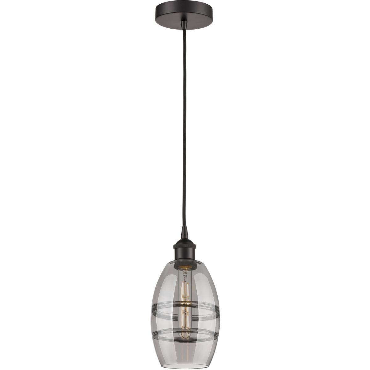 Innovations Lighting 616-1P-OB-G557-6SM Edison Vaz 1 Light 5.88 inch Oil Rubbed Bronze Cord Hung Mini Pendant Ceiling Light