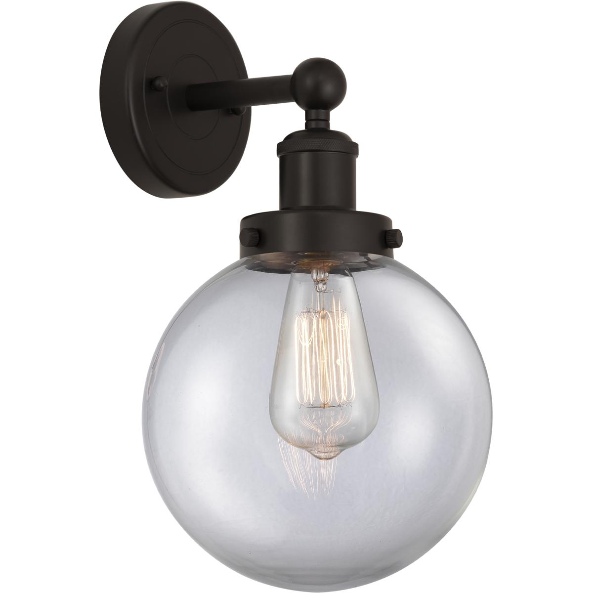 Innovations Lighting 616-1W-OB-G202-8 Beacon 1 Light 6.5 inch Oil Rubbed Bronze Sconce Wall Light