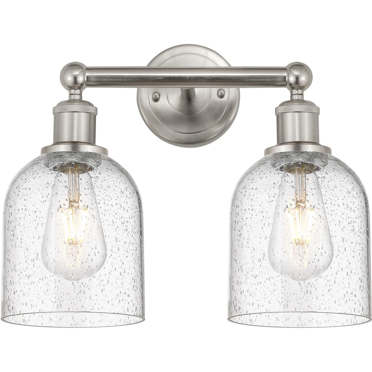 Innovations Lighting 616-2W-SN-G558-6SDY Edison Bella 2 Light 14.5 inch Brushed Satin Nickel Bath Vanity Light Wall Light