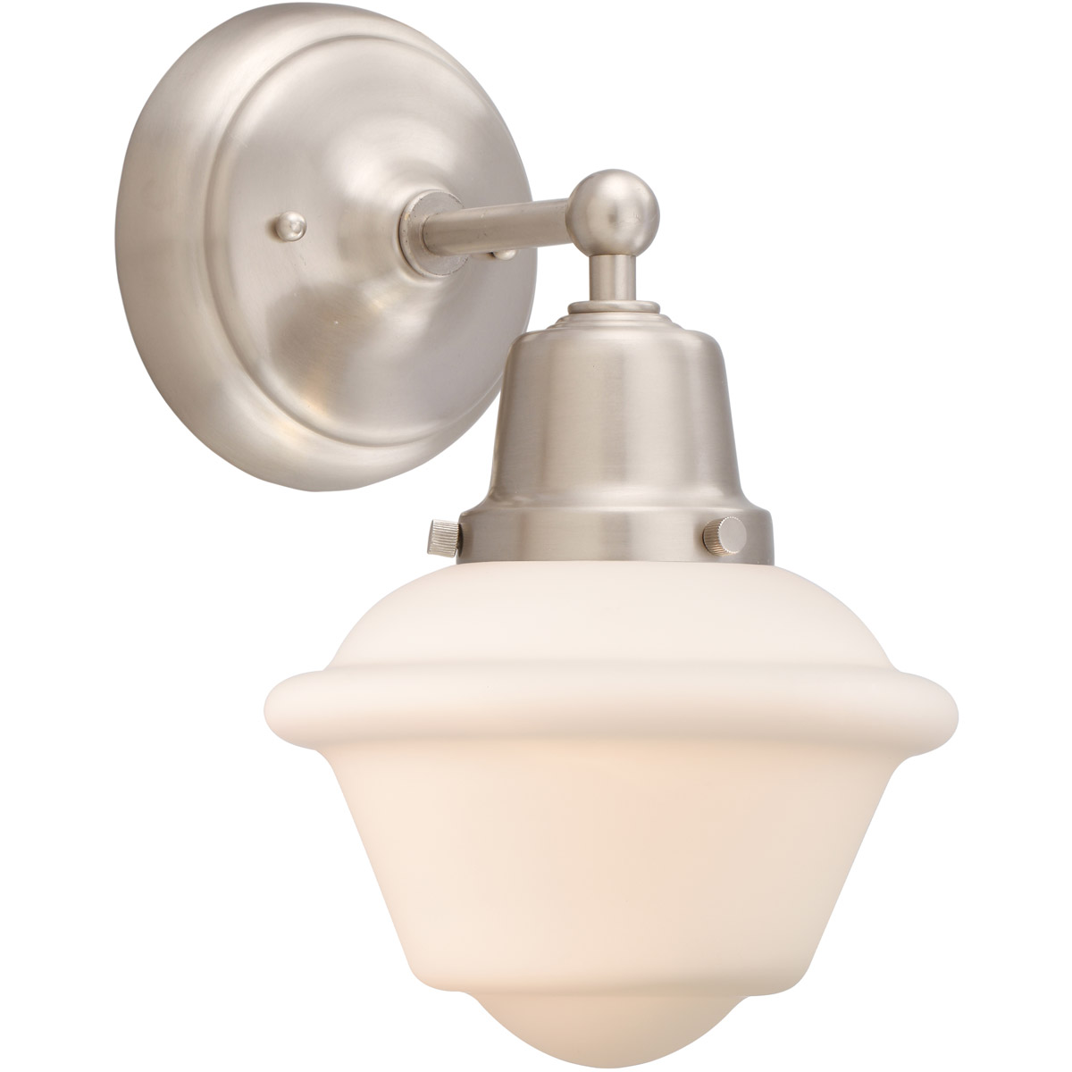 Innovations Lighting 623-1W-SN-G531 Aditi Small Oxford 1 Light 7.5 inch Brushed Satin Nickel Sconce Wall Light, Aditi