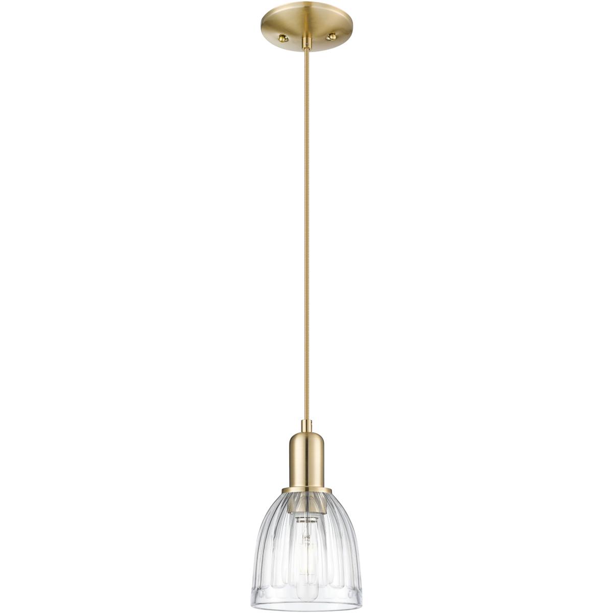 Innovations Lighting 716-1P-CB-G442 Arcadia Brookfield 1 Light 5.75 inch Champagne Bronze Mini Pendant Ceiling Light