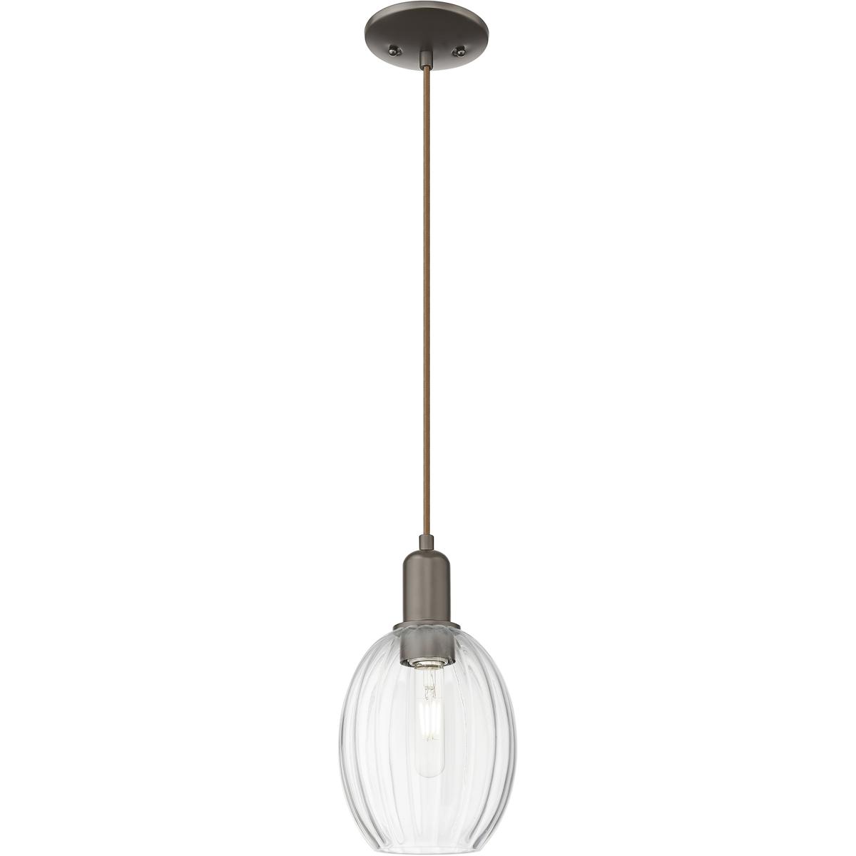 Innovations Lighting 716-1P-OB-G459-6CL Preston 1 Light 6.25 inch Oil Rubbed Bronze Mini Pendant Ceiling Light in Clear Glass