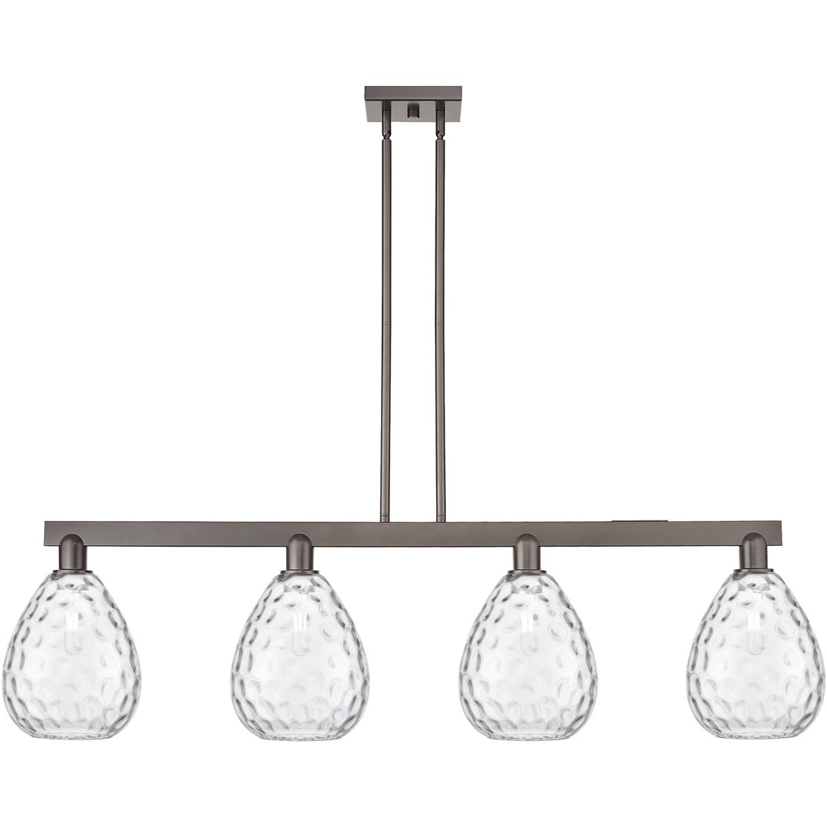 Innovations Lighting 716-4I-OB-G372 Arcadia Waverly Island Light Ceiling Light in Oil Rubbed Bronze