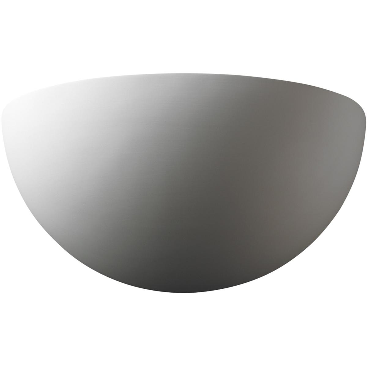 Justice Design CER-1100-BIS Ambiance Quarter Sphere Wall Sconce Wall Light, Really Big