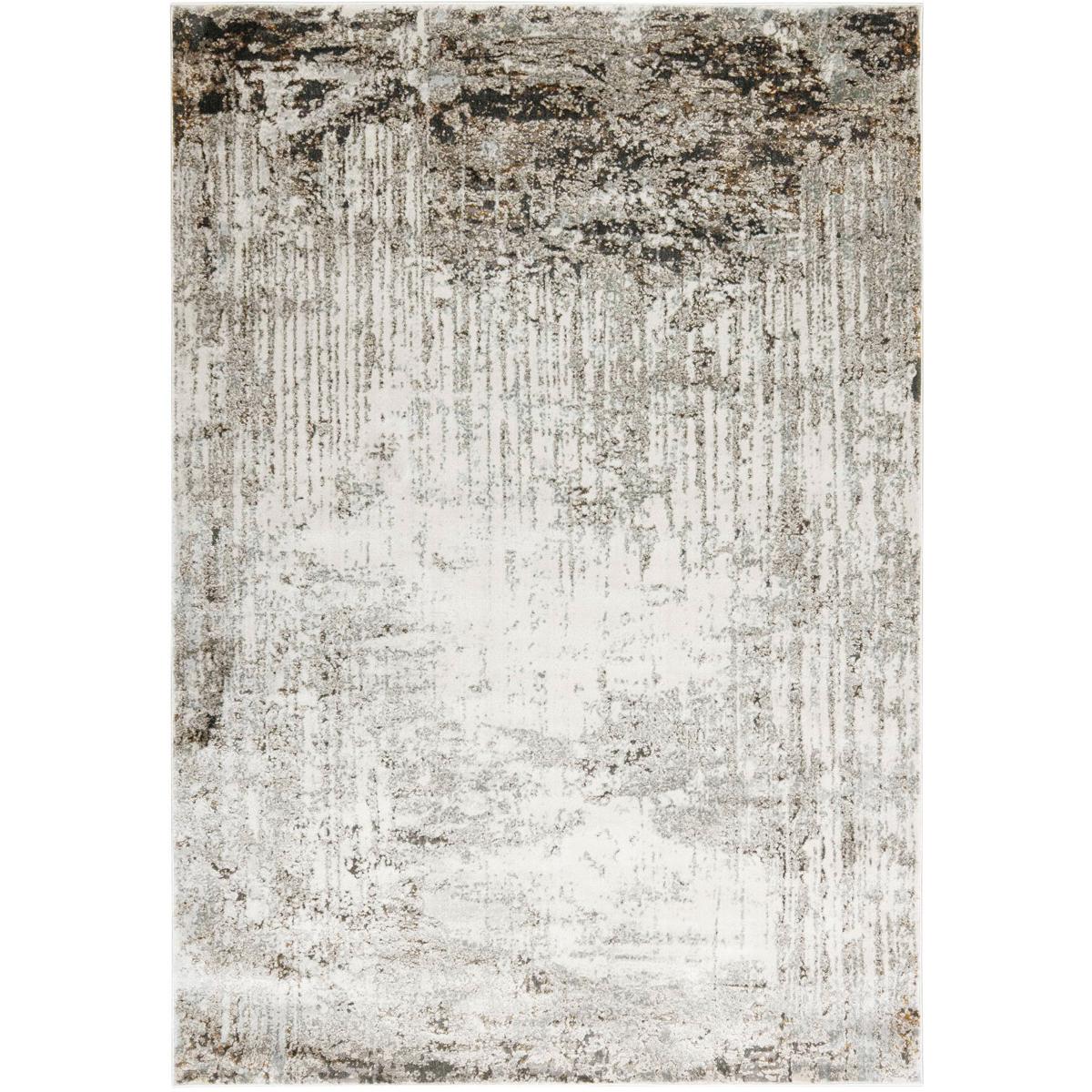 Lavin T2051-0507 Hadim 90 X 63 inch Black/Grey Rug in 5 x 7