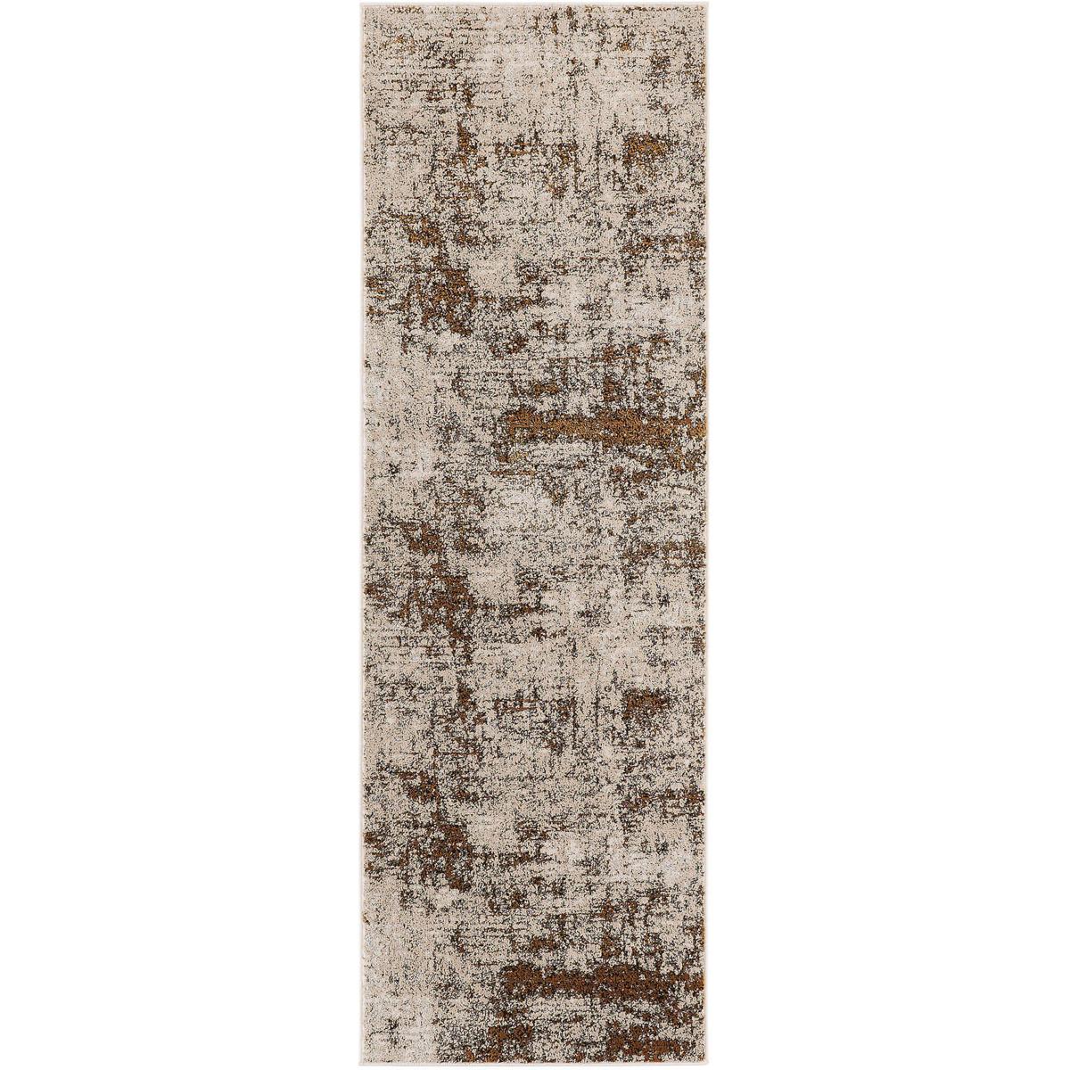 Lavin U6010-0208 Artema 94 X 32 inch Gold Rug in 2 x 8