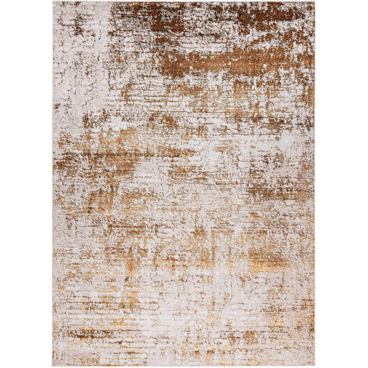 Lavin U6010-0507 Artema 90 X 63 inch Gold Rug in 5 x 7