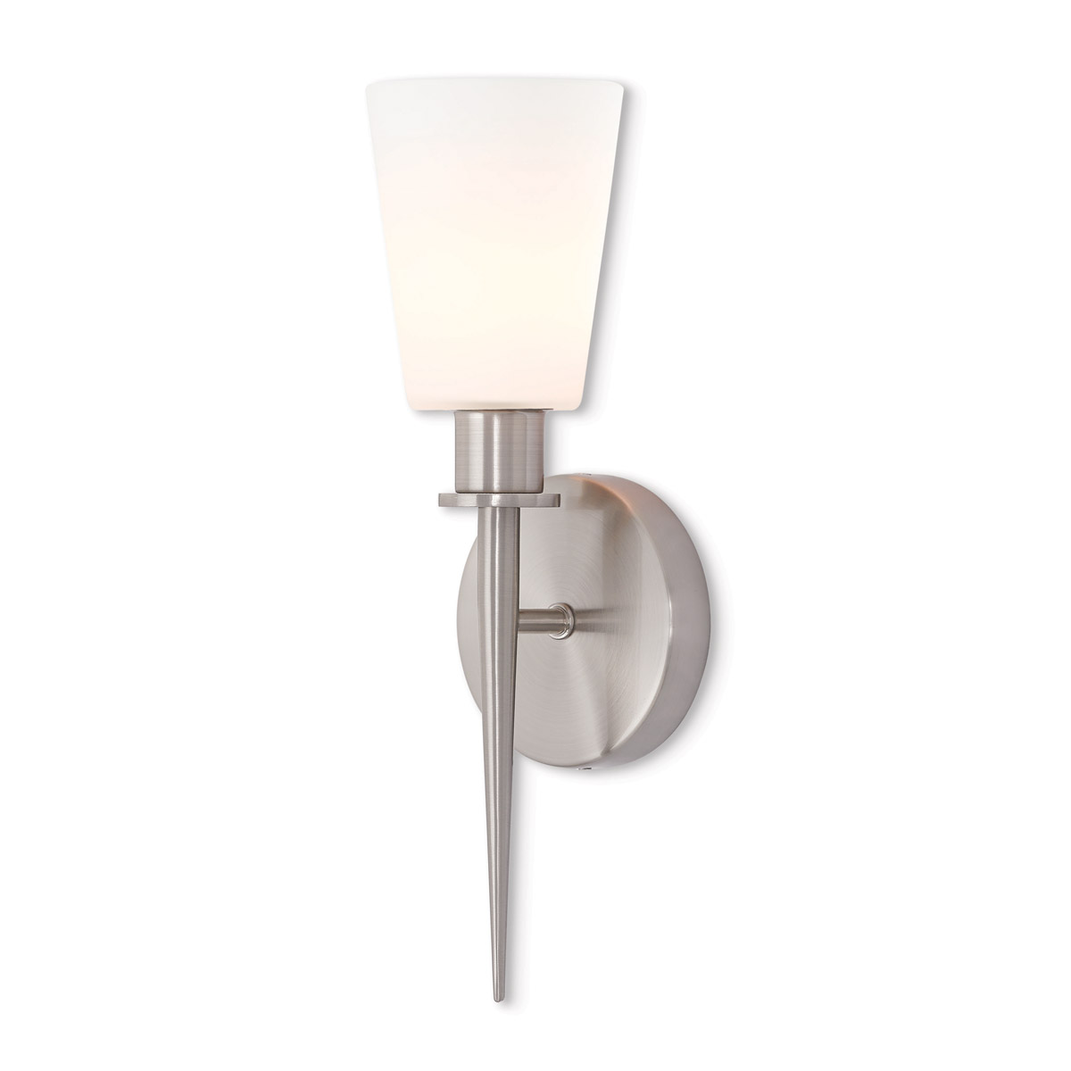 Livex Lighting 41691-91 Witten 1 Light 4.25 inch Brushed Nickel ADA ADA Wall Sconce Wall Light