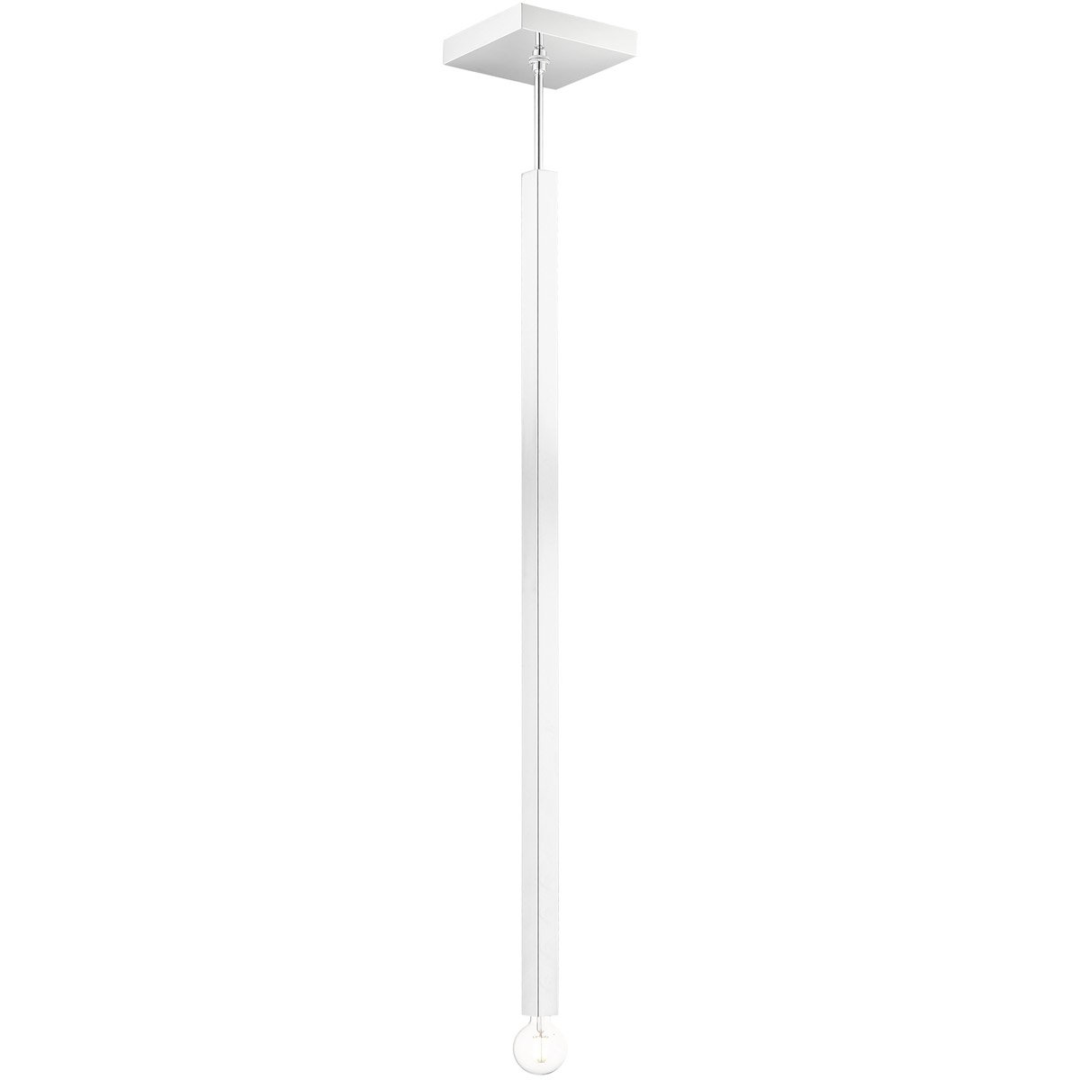 Livex Lighting 49219-05 Solna 1 Light 8.5 inch Polished Chrome Pendant Ceiling Light