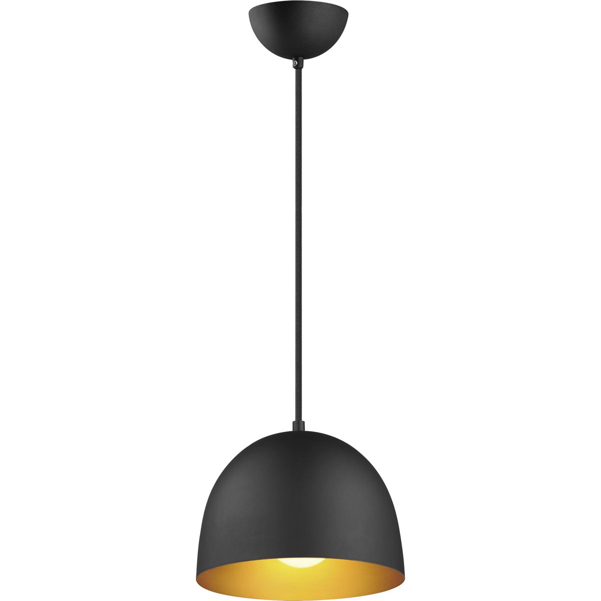 Maxim Lighting 11482BKGLD Tova 1 Light 9 inch Black and Gold Single Pendant Ceiling Light