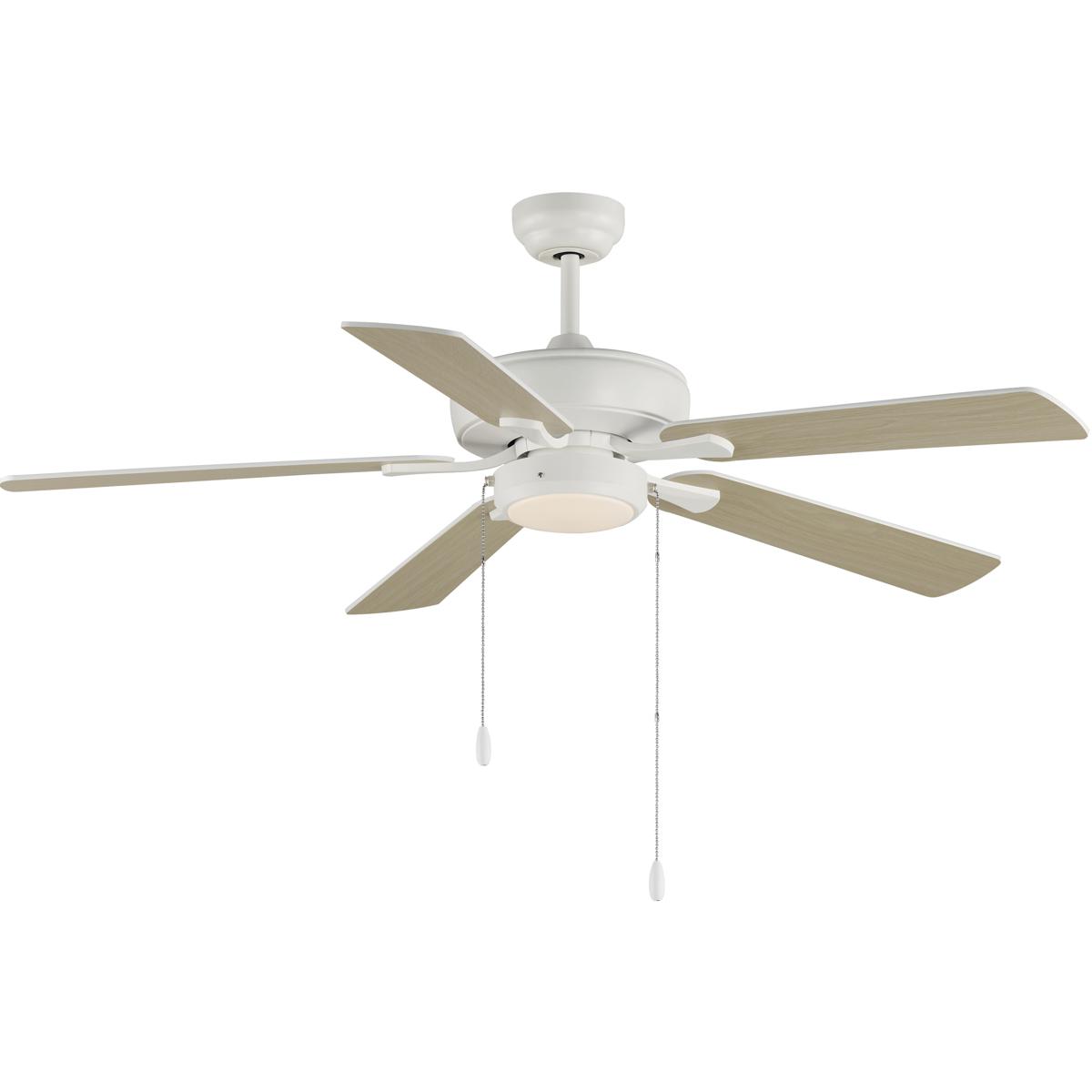 Maxim Lighting 88937MW Super-Max 52 inch Matte White Indoor Ceiling Fan