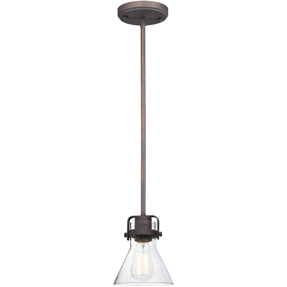 Maxim Lighting 91110CDOI/BUL Seafarer LED 6 inch Oil Rubbed Bronze Mini Pendant Ceiling Light