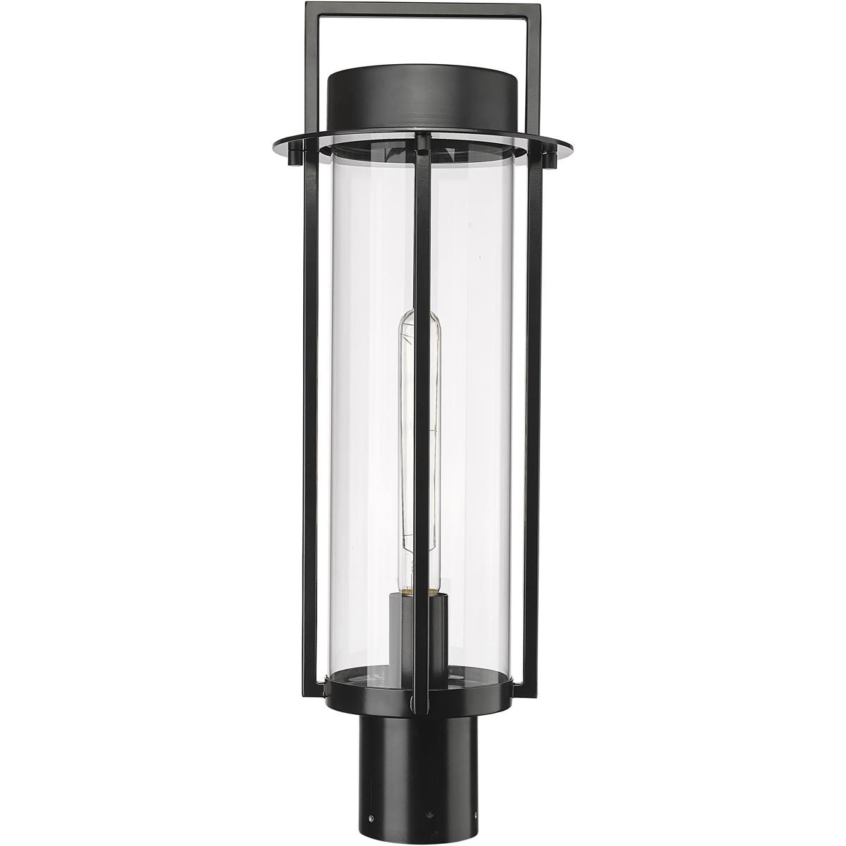 Millennium Lighting 10531-PBK Russell 1 Light 22.25 inch Powder Coated Black Outdoor Post Lantern