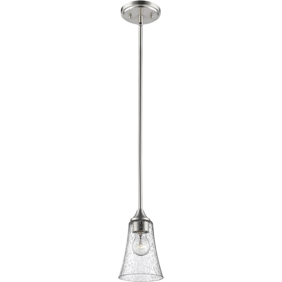 Millennium Lighting 1461-SN Natalie 1 Light 5 inch Satin Nickel Mini Pendant Ceiling Light