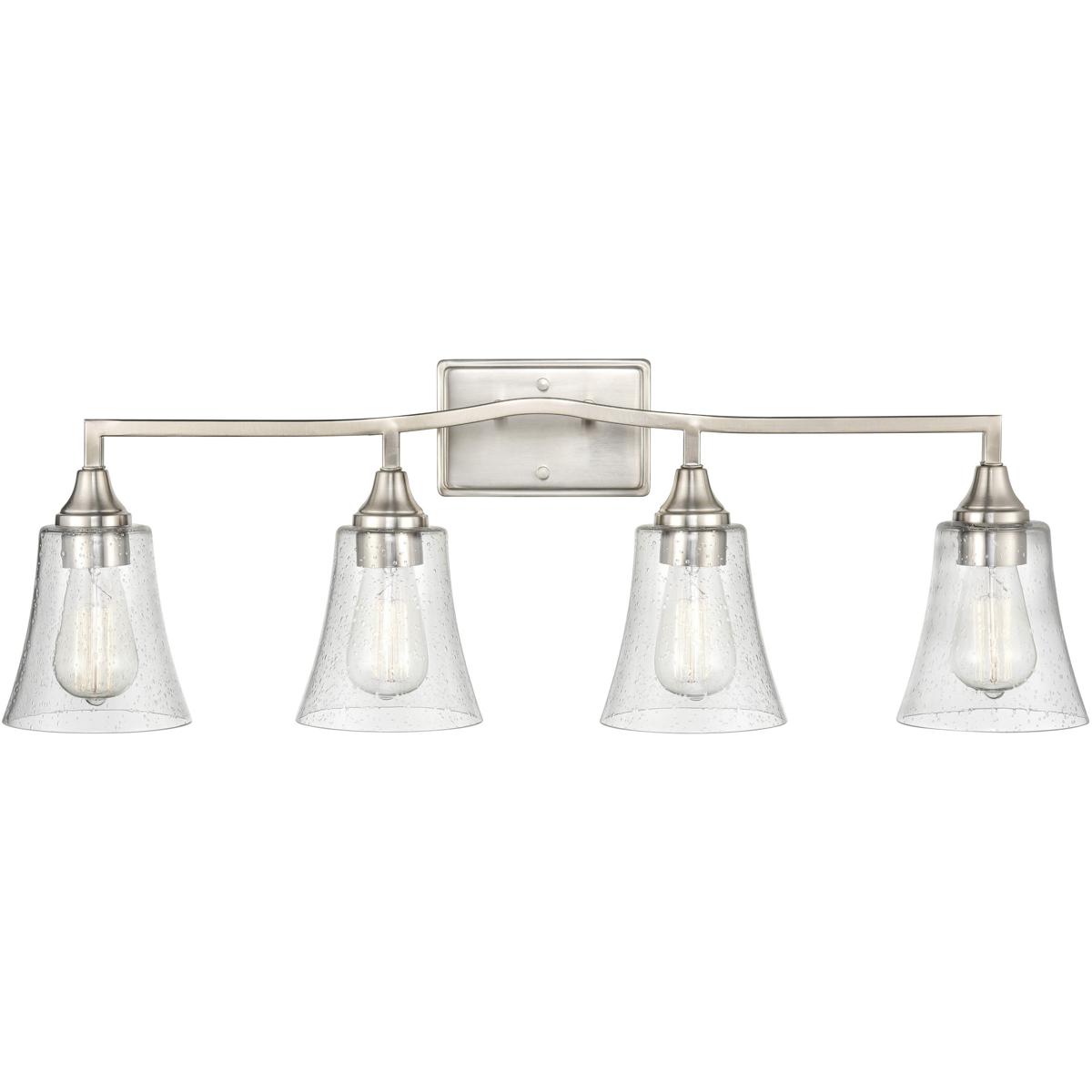 Millennium Lighting 2104-BN Caily 4 Light 32.5 inch Brushed Nickel Bathroom Vanity Light Wall Light