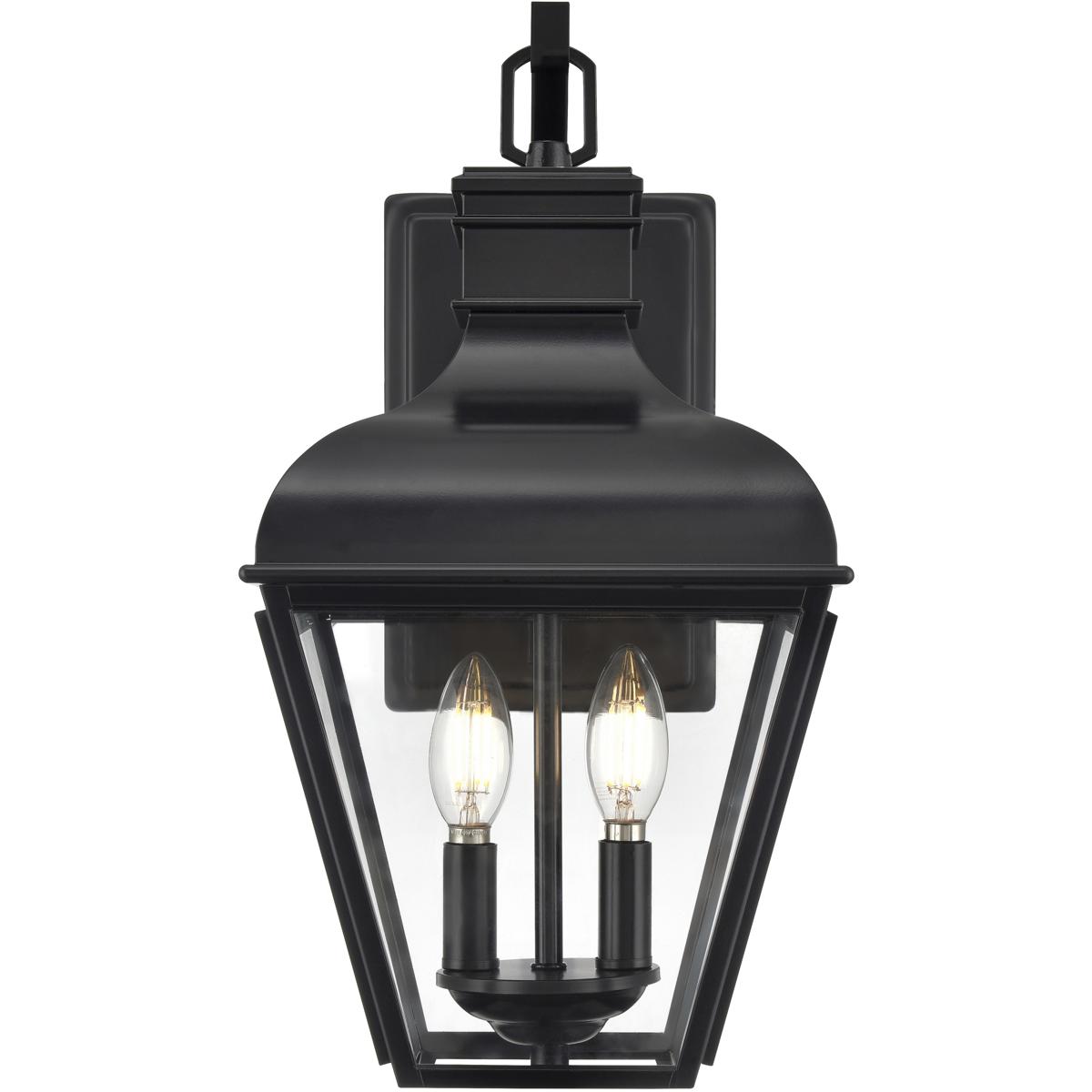 Millennium Lighting 43102-MB Edenton 2 Light 17.75 inch Matte Black Outdoor Wall Sconce