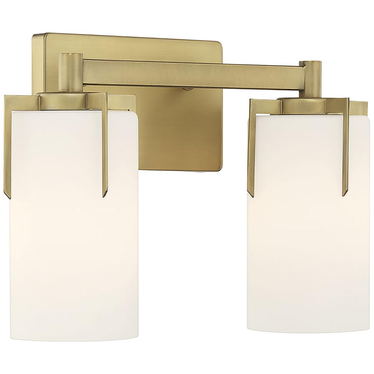 Millennium Lighting 65002-VB Froselle 2 Light 13.25 inch Vintage Brass Bathroom Vanity Light Wall Light