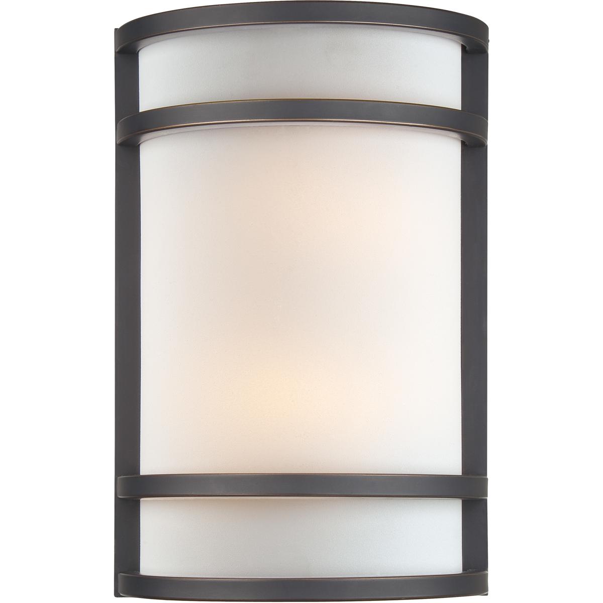 Minka-Lavery 345-37B ML 2 Light 8 inch Dark Restoration Bronze ADA Wall Mount Wall Light in Incandescent