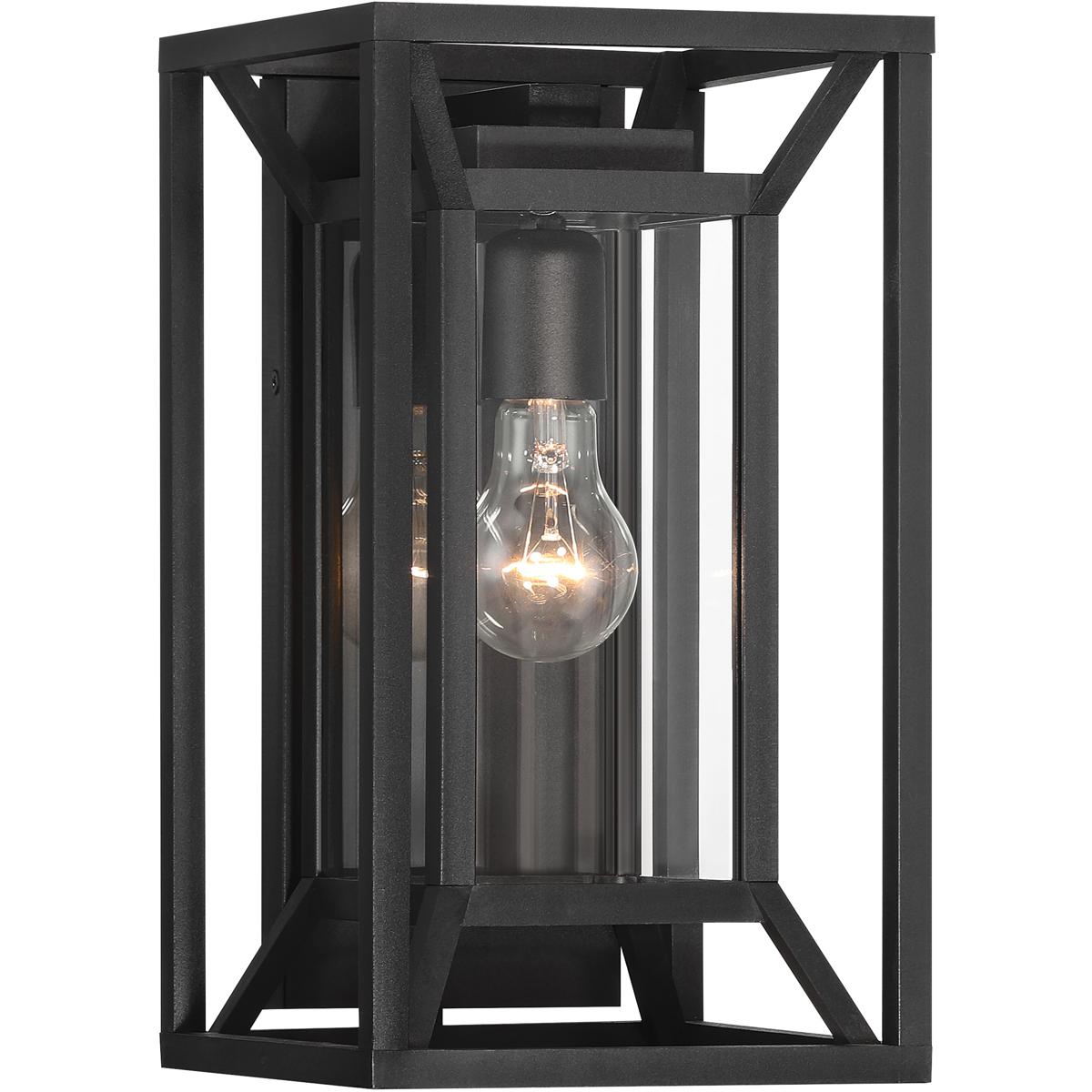 Minka-Lavery 71265-66-C Great Outdoors Harbor View 1 Light 13.25 inch Sand Coal Outdoor Wall Mount in Clear Glass