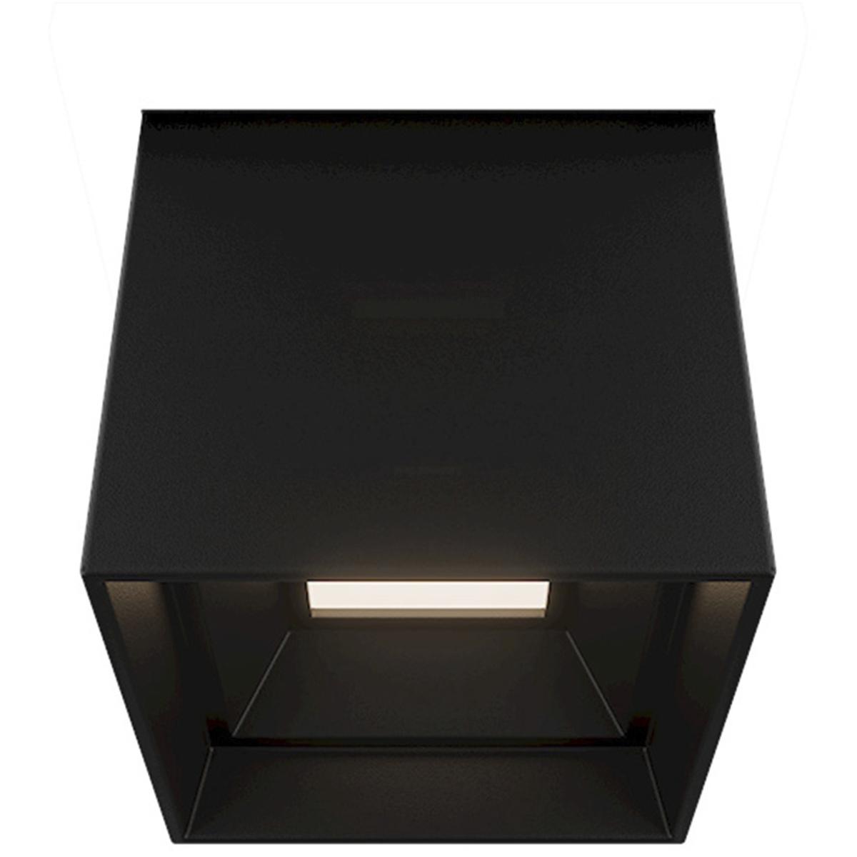 Modern Forms FM-W46204-40-BK Squat LED 3.5 inch Black Outdoor Flush Mount