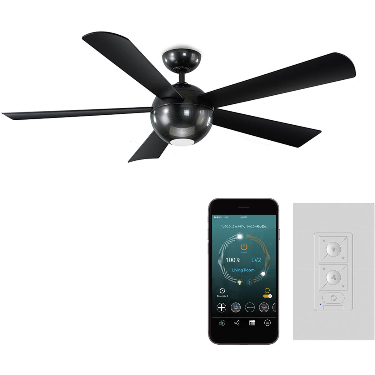 Modern Forms FR-W1816-62L27-CFI Orb 62 inch Carbon Fiber Ceiling Fan in 2700K