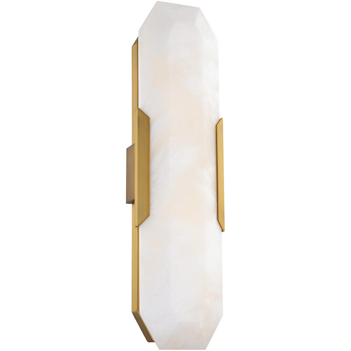 Modern Forms WS-98324-AB Toulouse LED 4 inch Aged Brass ADA Indoor Wall Lighting