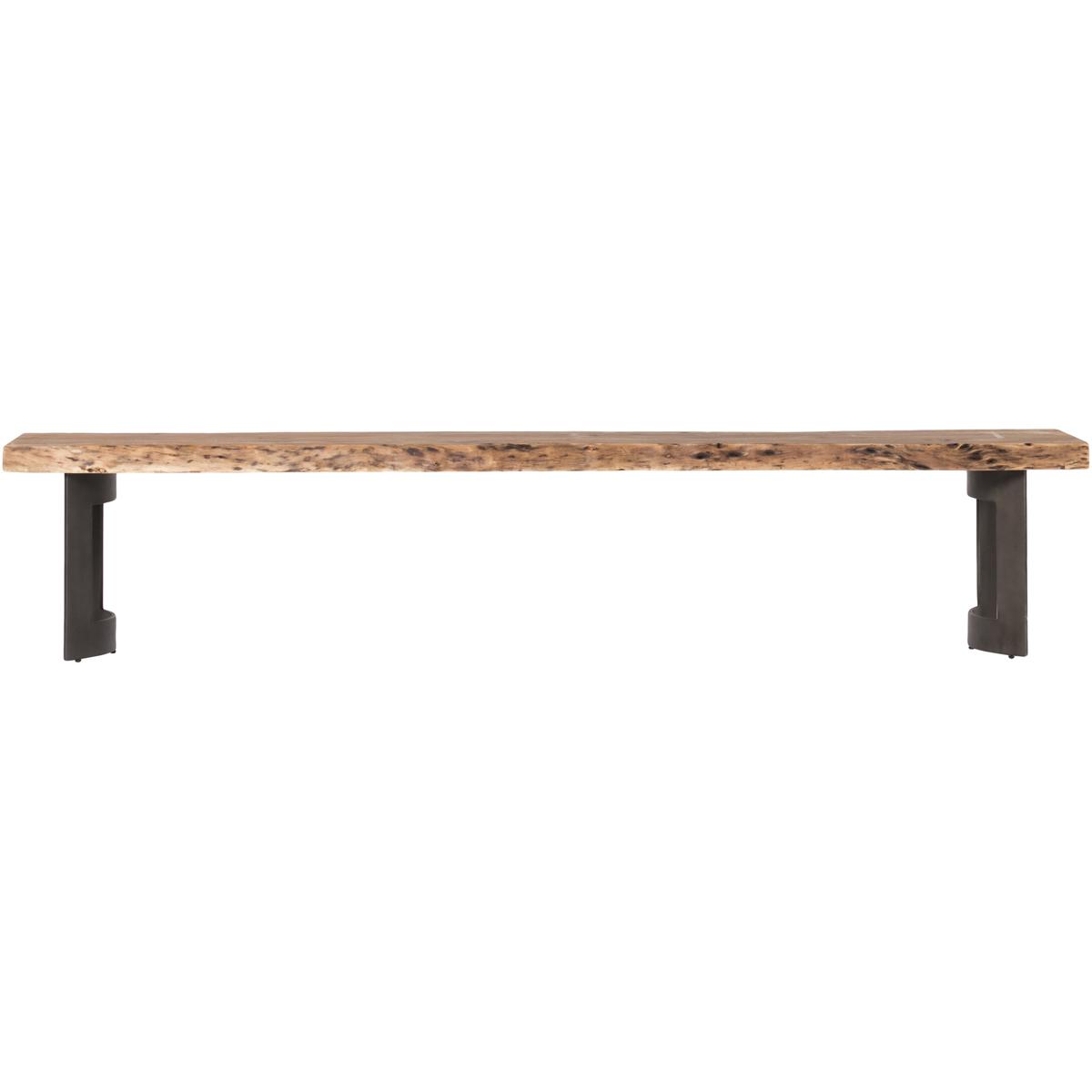 Moe's Home Collection VE-1038-03-0 Bent Natural Dining Bench, Extra Small