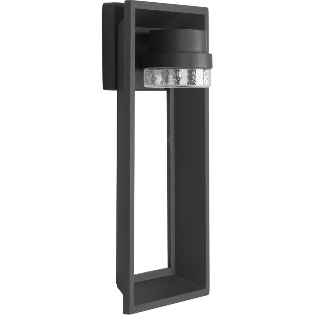 Progress P560029-031-30 Z-1010 LED LED 16 inch Textured Black Outdoor Wall Lantern, Progress LED