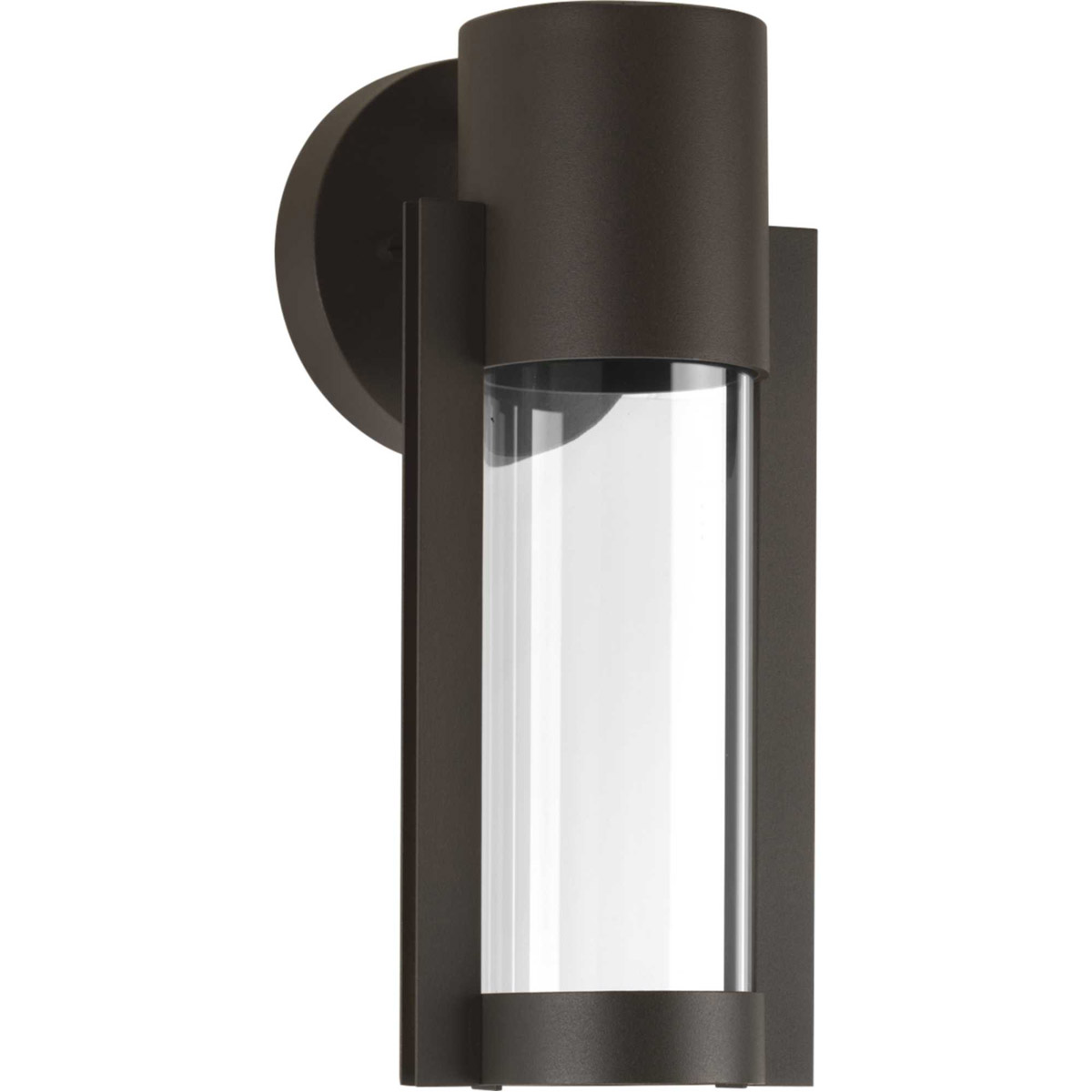 Progress P560051-020-30 Z-1030 LED LED 12 inch Antique Bronze Outdoor Wall Lantern, Small, Progress LED