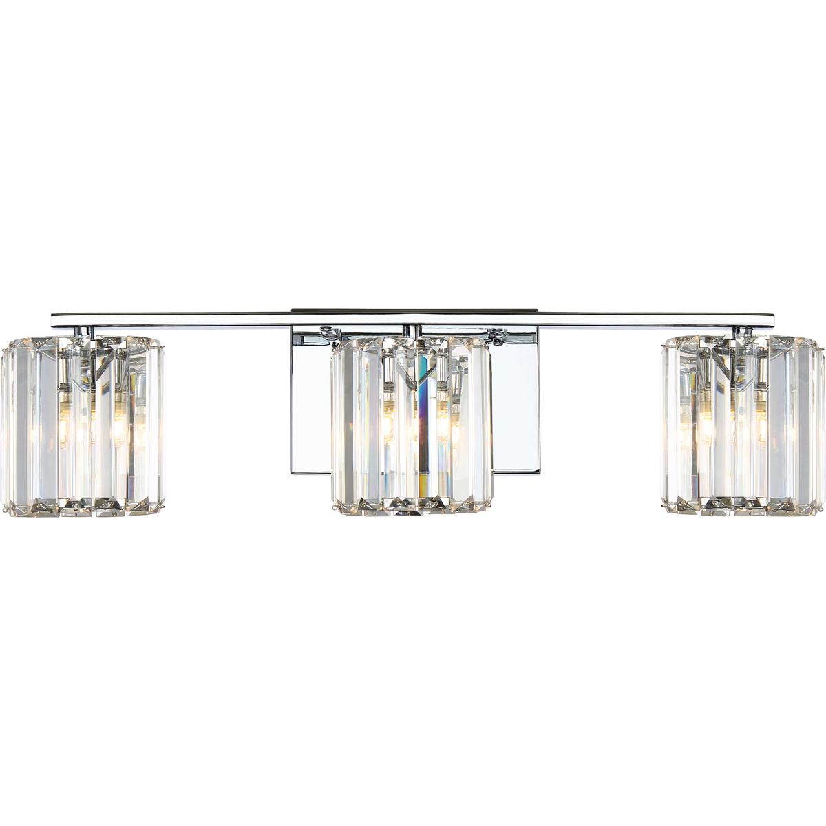 Quoizel PCDV8603C Divine 3 Light 23 inch Polished Chrome Bath Light Wall Light, Large