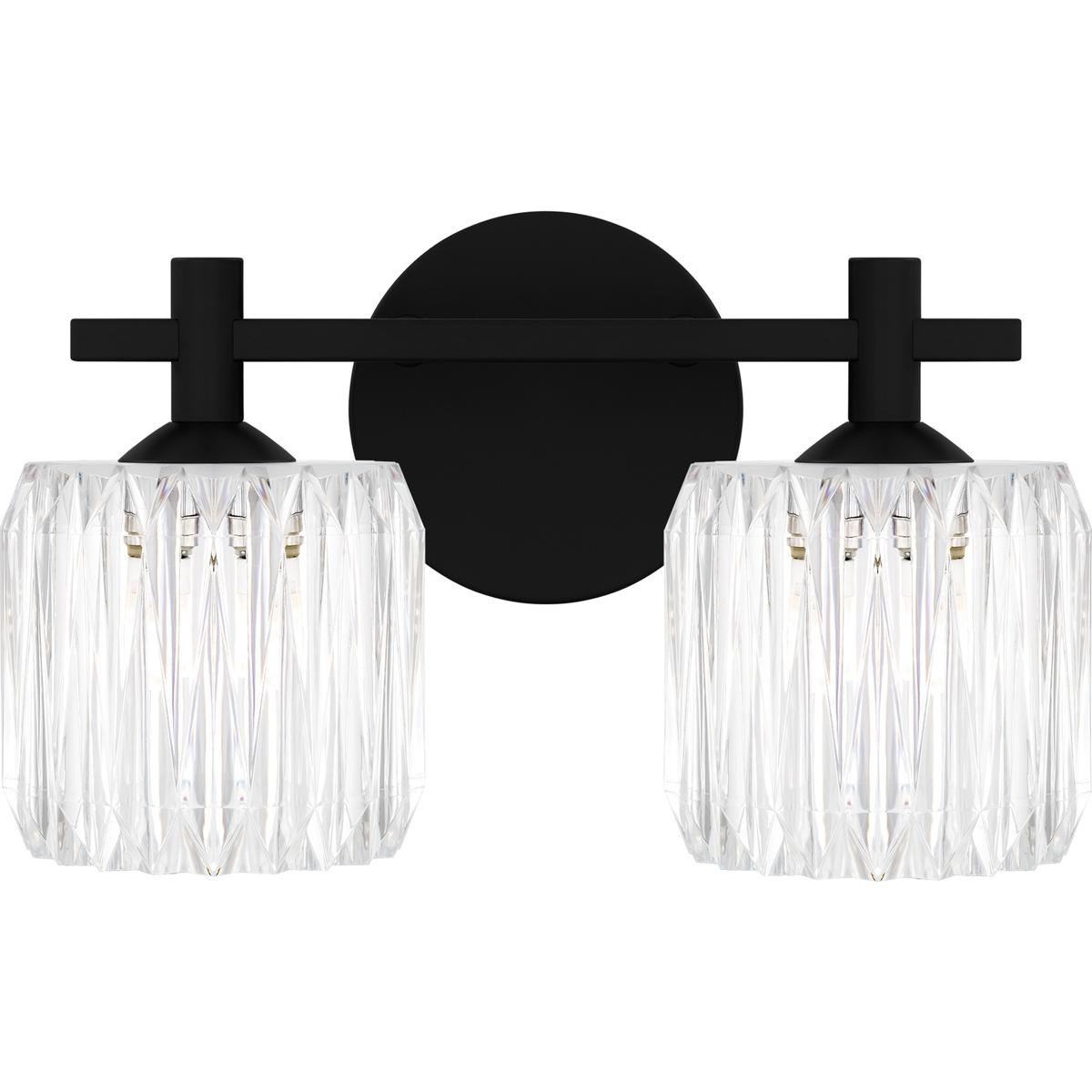 Lighting New York SPD8614MBK Quoizel Spade LED 13.5 inch Matte Black Bath Light Wall Light, Medium SPD8614MBK - Open Box