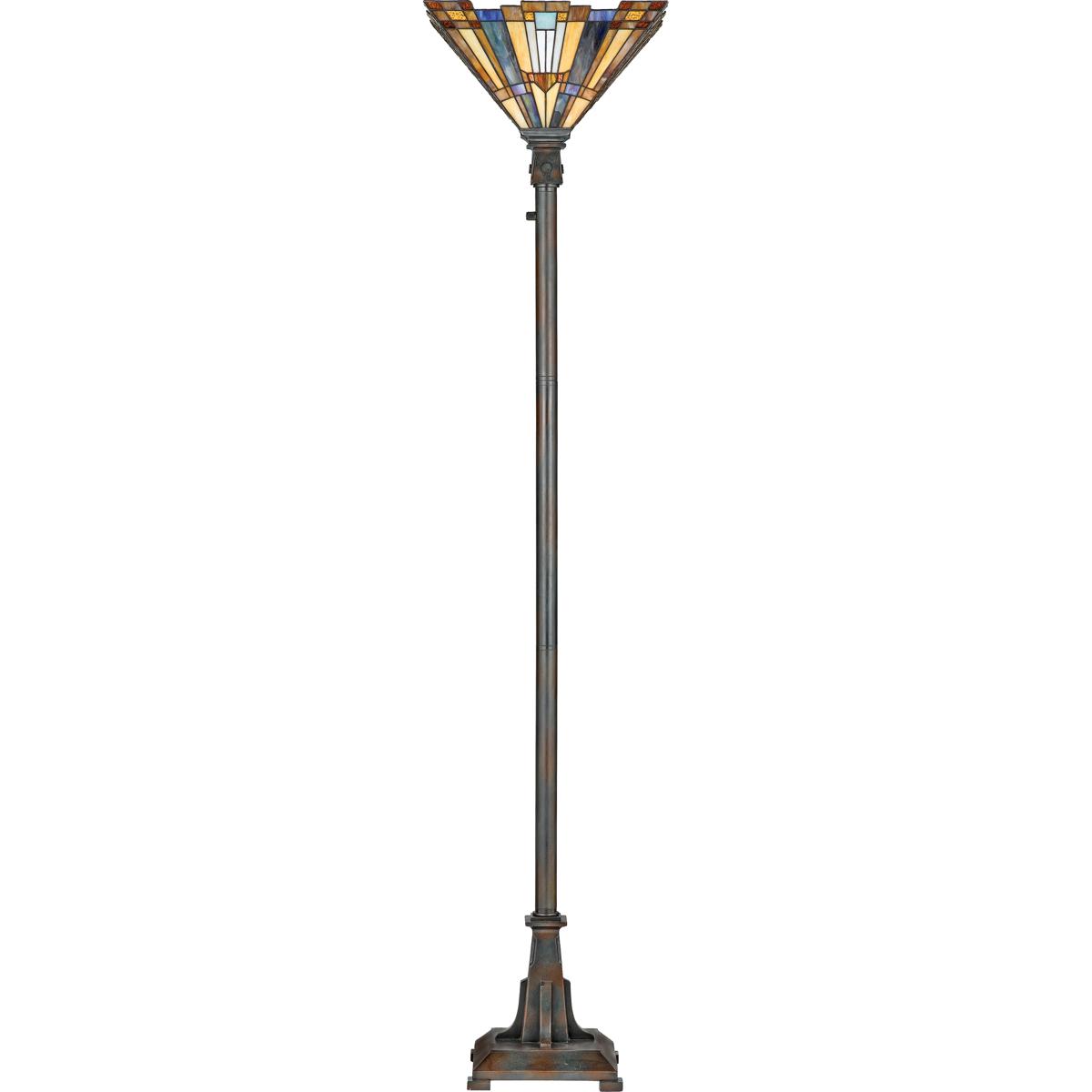 Quoizel TFIK9471VA Inglenook 71 inch 150 watt Valiant Bronze Torchiere Portable Light, Naturals