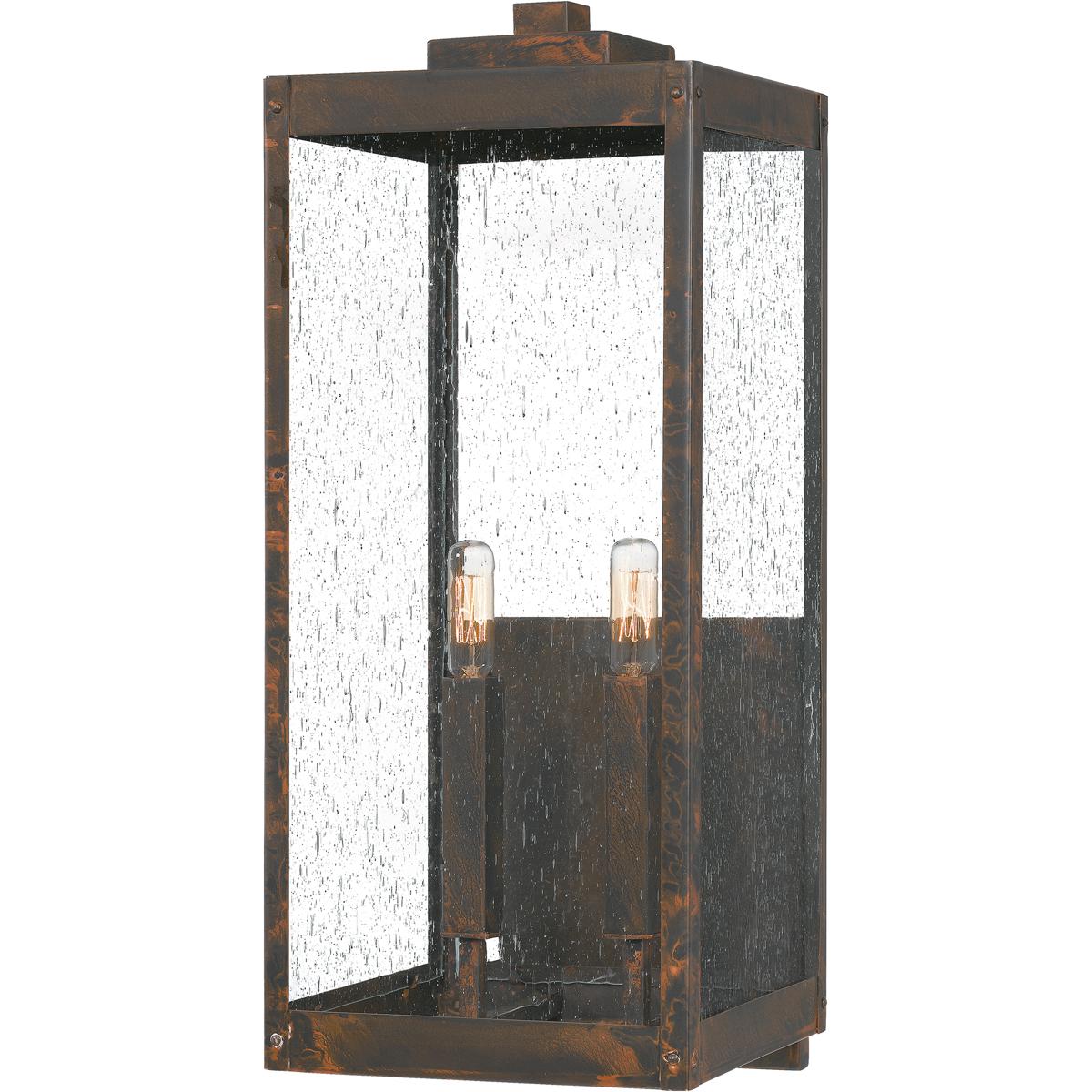Quoizel WVR8409IZ Westover 2 Light 23 inch Industrial Bronze Outdoor Wall Lantern