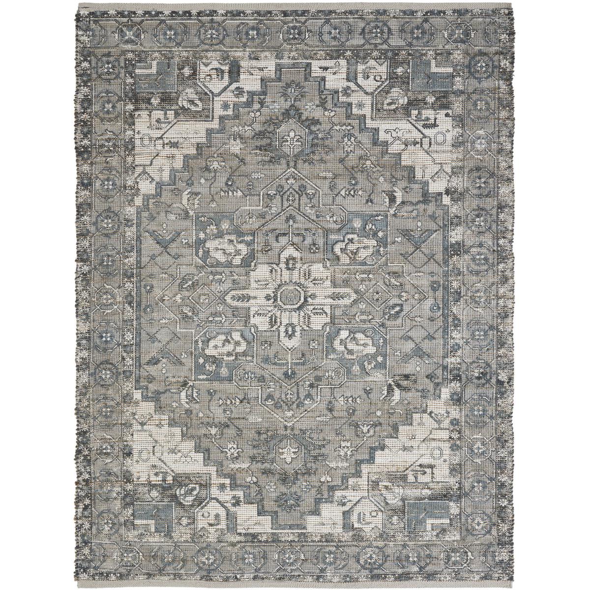 Renwil RPON-20677-810 Pongola 122 X 94 inch Natural and Teal Indoor Rug, 7'10" x 10â2" ft