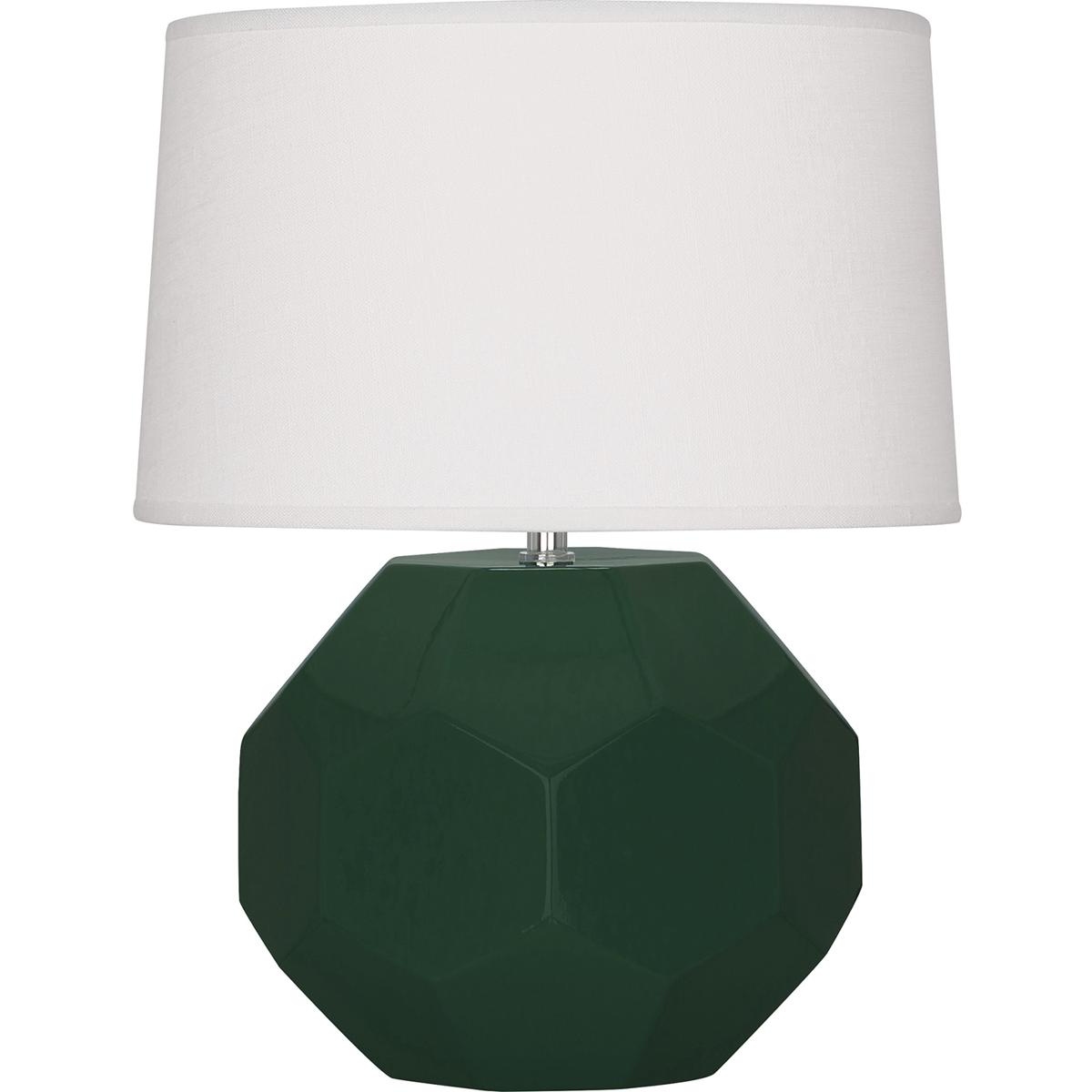 Robert Abbey JU01 Franklin 23.5 inch 150 watt Jungle Glaze Table Lamp Portable Light