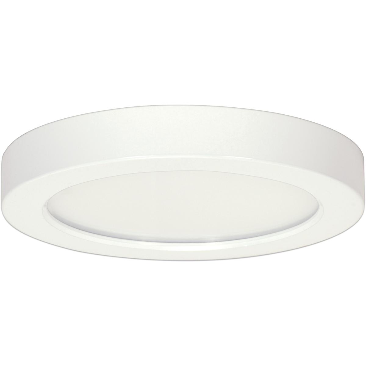 Satco S29358 Heartland LED 9 inch White Flush Mount Ceiling Light, BLINK