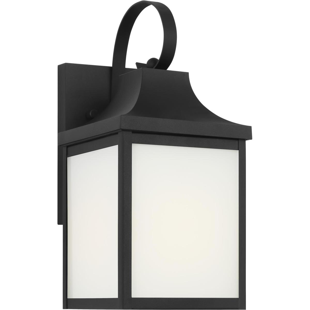 Generation Lighting GLO1011TXB Saybrook 1 Light 13 inch Textured Black Outdoor Wall Fixture
