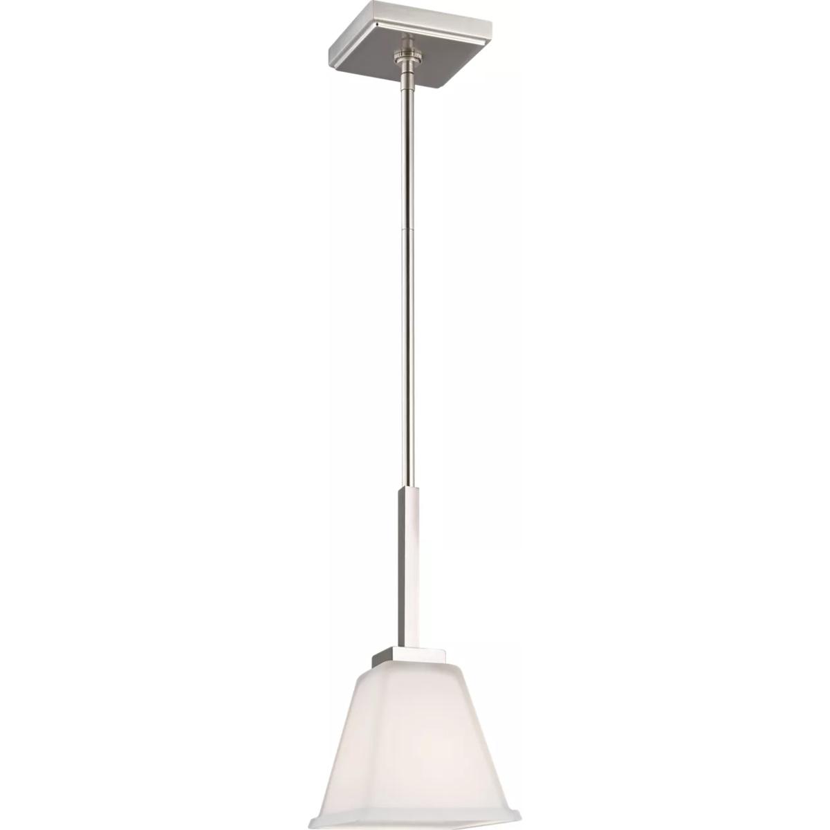 Generation Lighting 6113701-962 Ellis Harper 1 Light 5.75 inch Brushed Nickel Pendant Ceiling Light