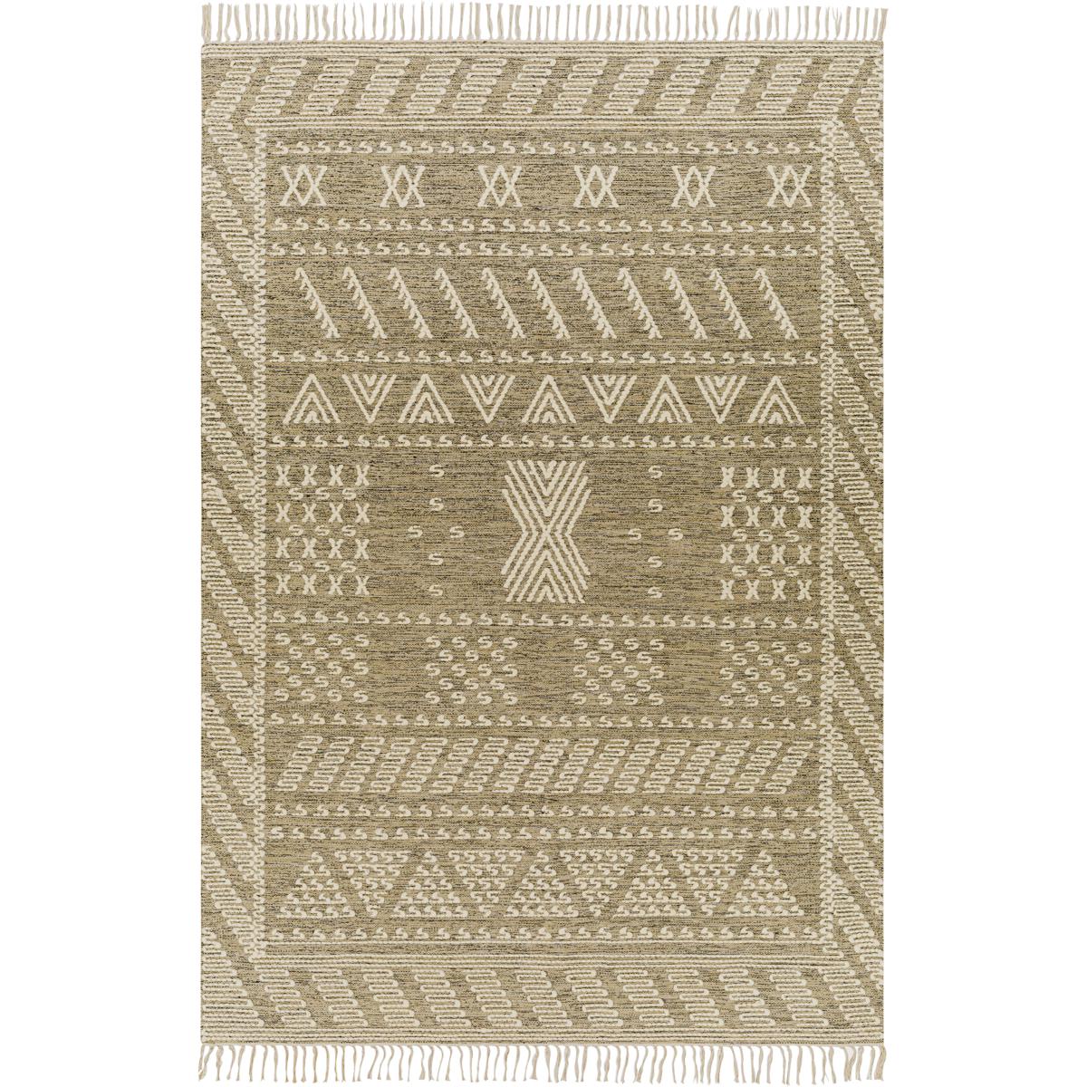 Surya BDO2319-69 Bedouin 108 X 72 inch Taupe Rug in 6 X 9, Rectangle