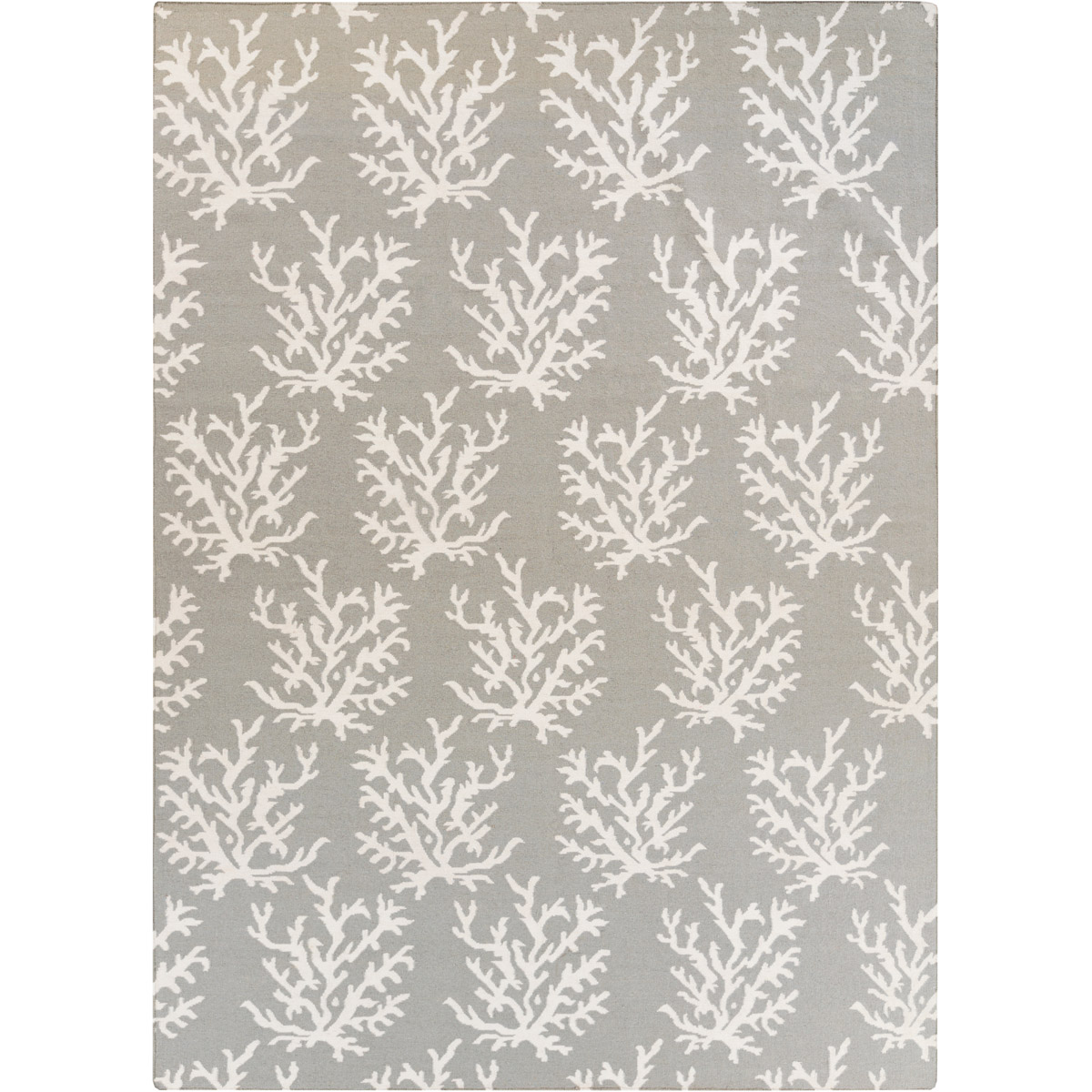Surya BDW4021-811 Boardwalk 132 X 96 inch Gray and Neutral Area Rug, Wool